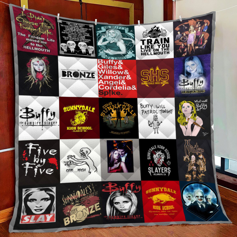 Buffy The Vampilayer Fleece Blanket Quilt Blanket