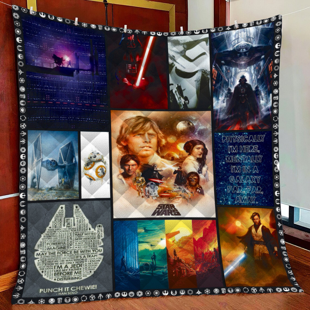 Star The Legetory Fleece Blanket Quilt Blanket For Bed