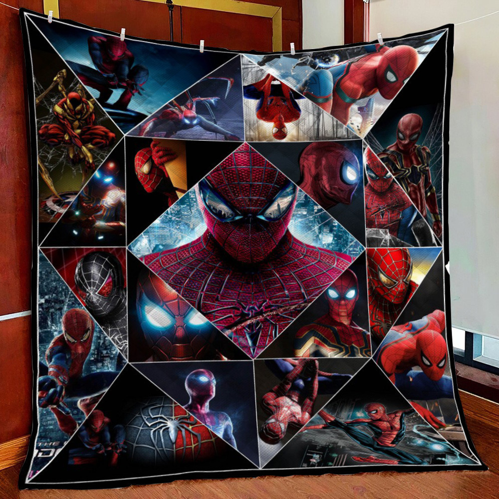 Spider Man Avenger Marvel Co Art Fleece Blanket Quilt Blanket