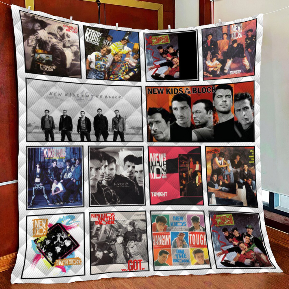 New On The Block Fleece Blanket Quilt Blanket For Bed