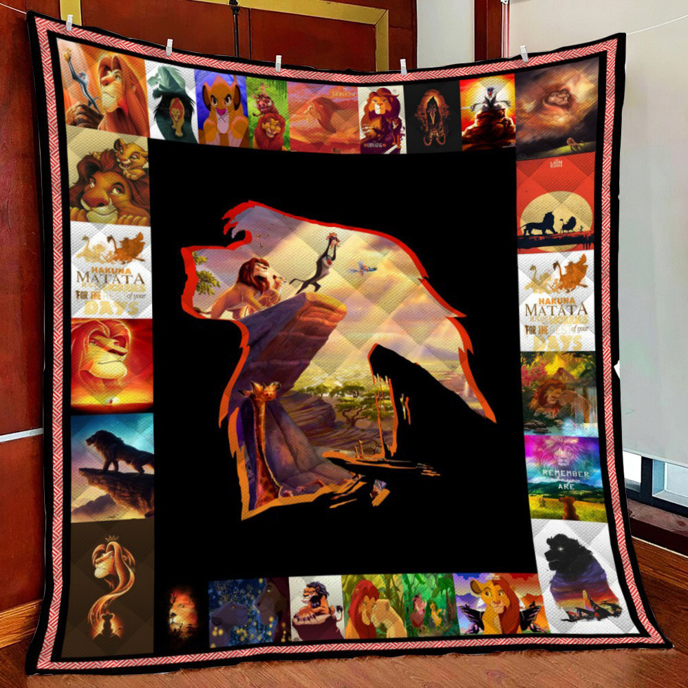 Lion King Fleece Blanket Quilt Blanket