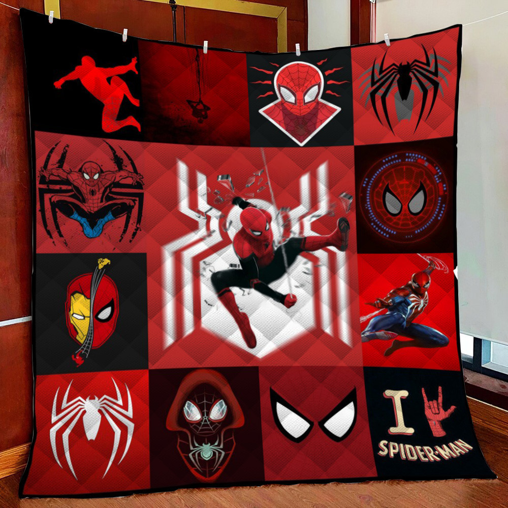 Spider Man Fleece Blanket Quilt Blanket For Bed