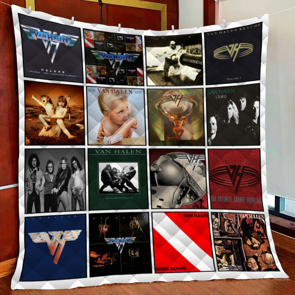 Van Halen Al 2 Fleece Blanket Quilt Blanket