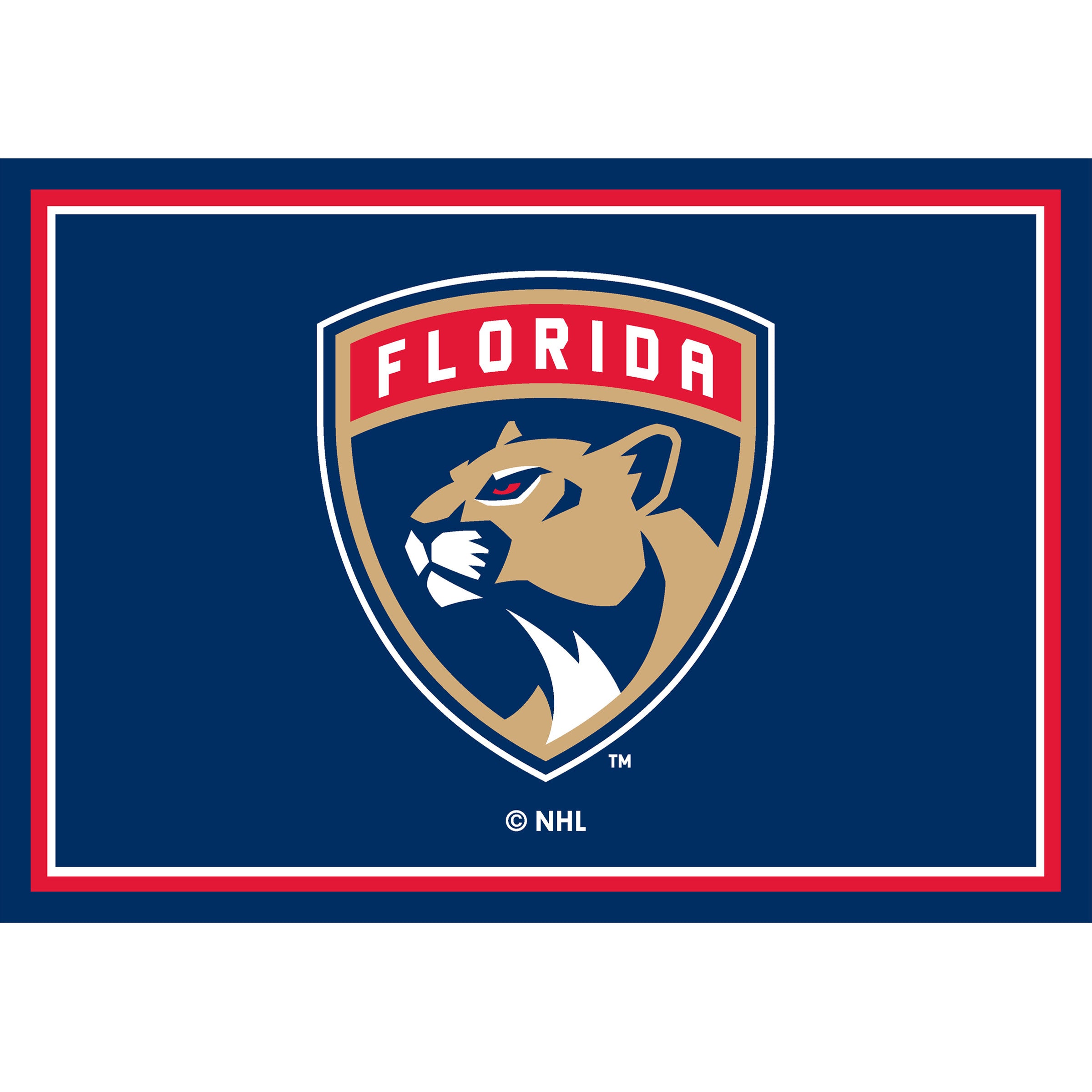 Nhl Florida Panthers Entry Mat And Area Rug 