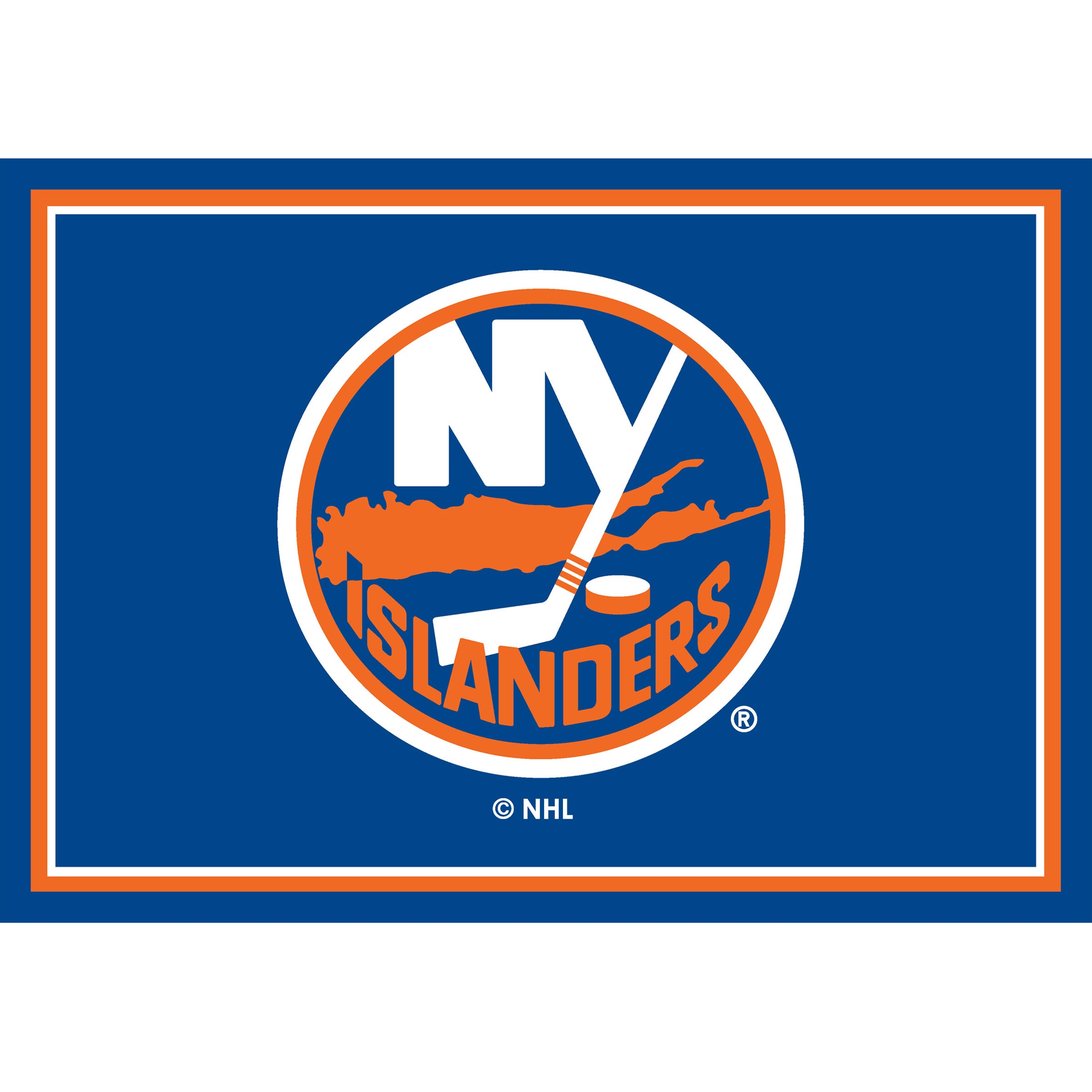 Nhl New York Islanders Entry Mat And Area Rug 