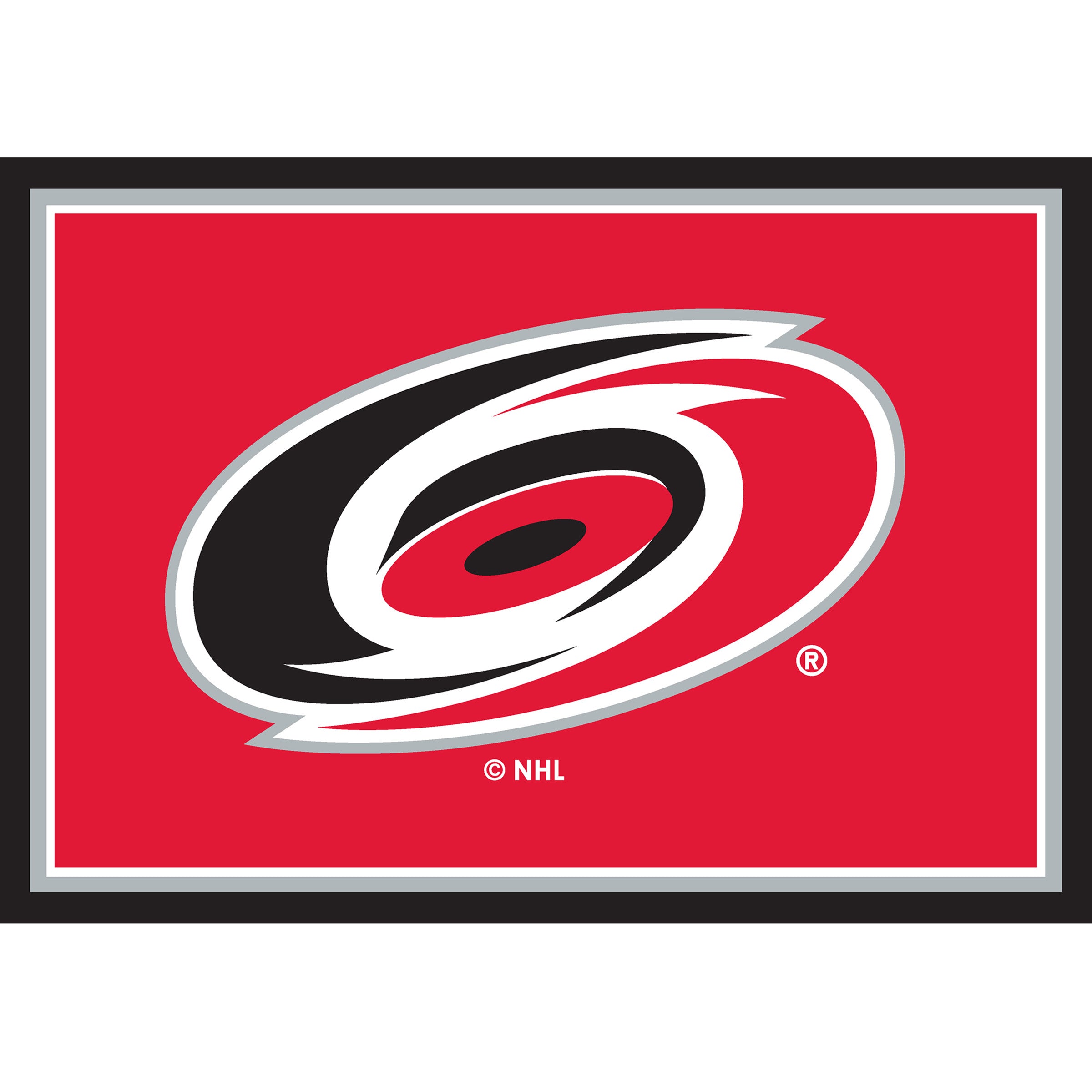 Nhl Carolina Hurricanes Entry Mat And Area Rug 