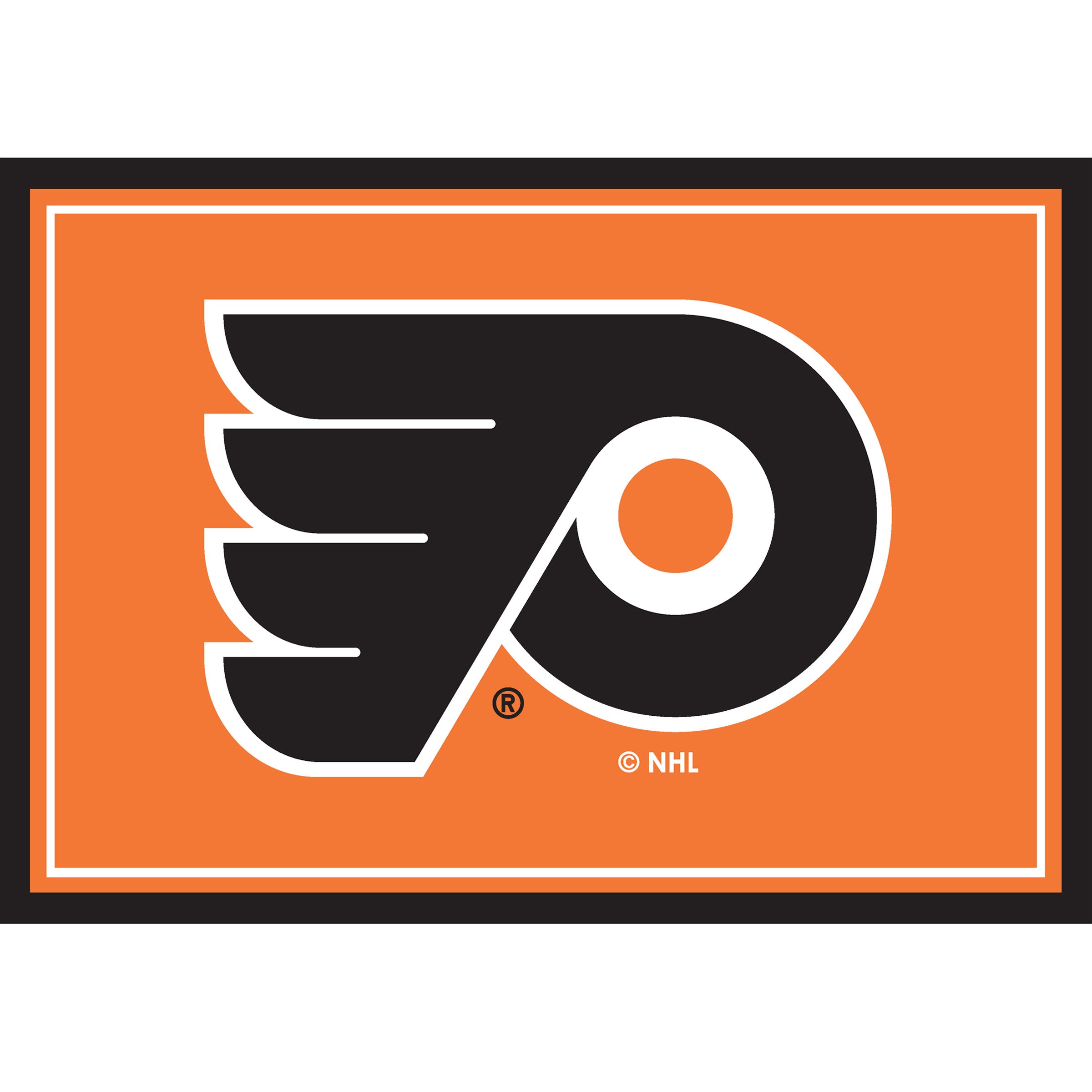 Nhl Philadelphia Flyers Entry Mat And Area Rug 