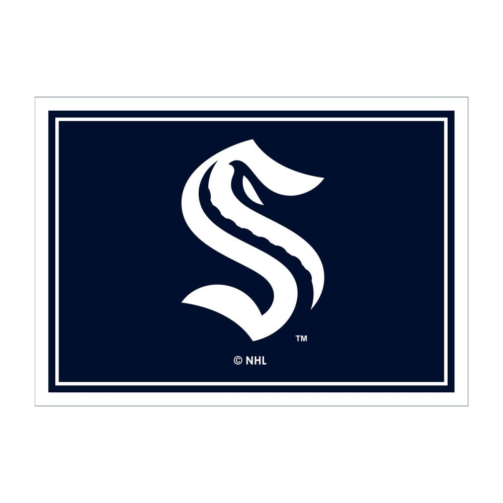 Nhl Seattle Kraken Entry Mat And Area Rug 