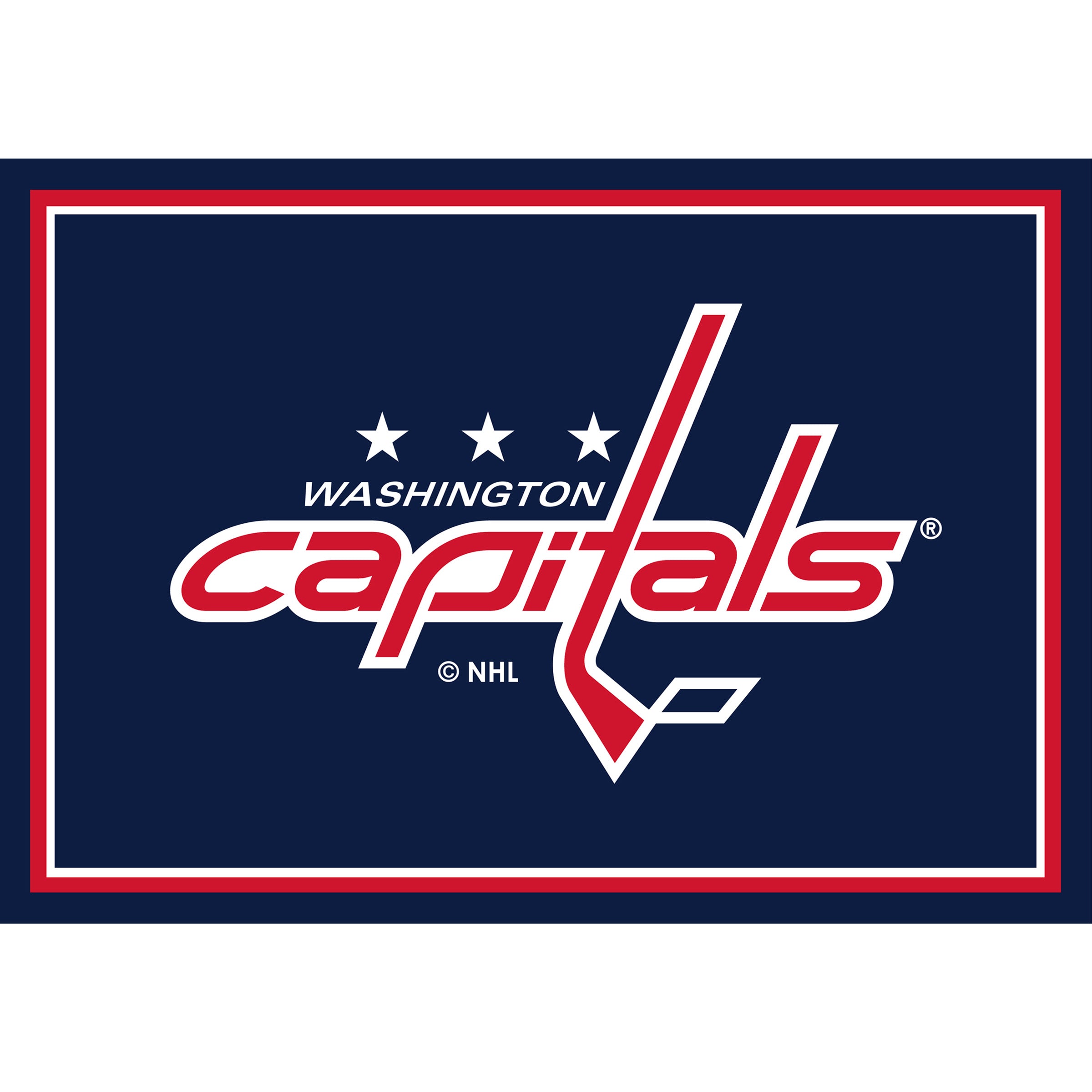 Nhl Washington Capitals Entry Mat And Area Rug 