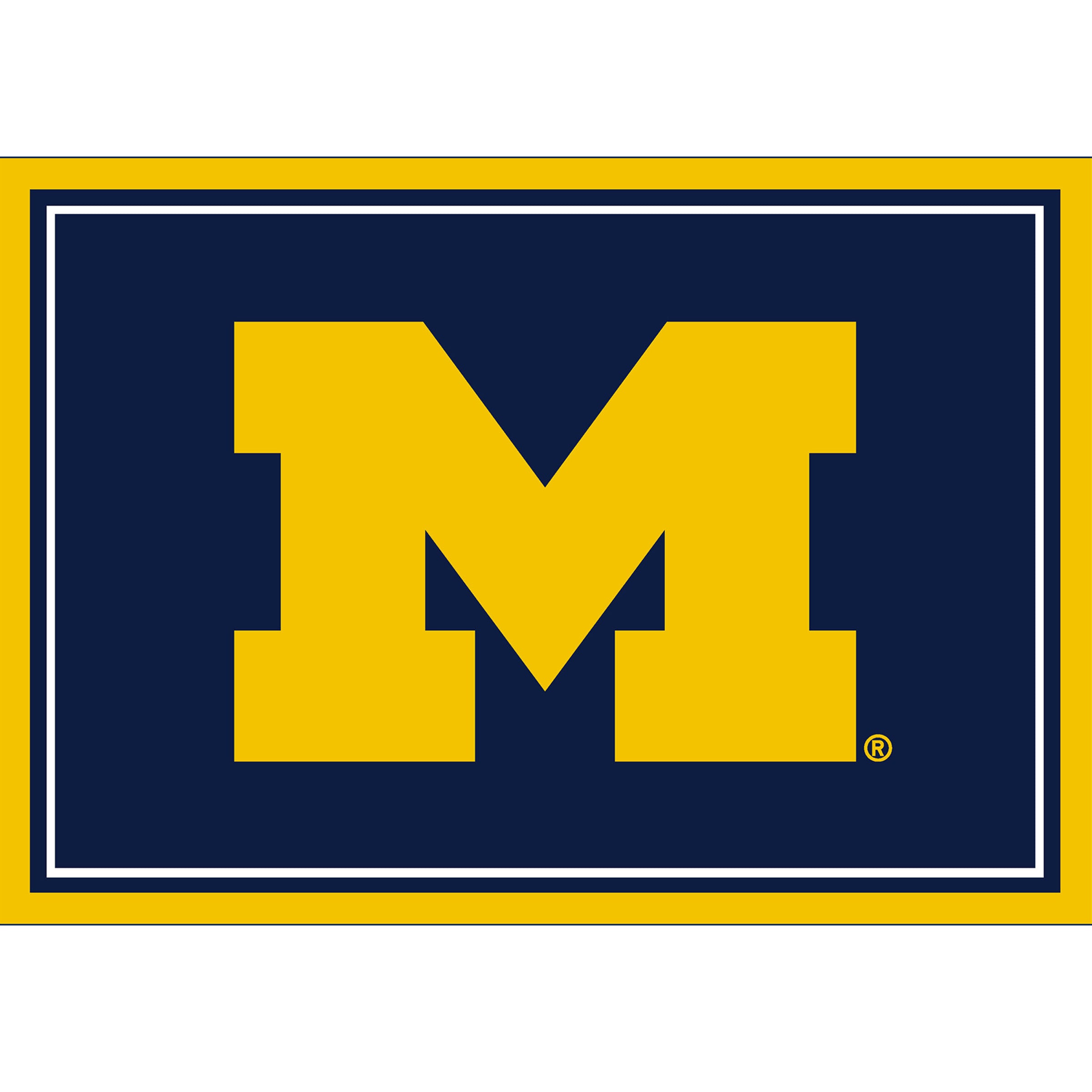 Ncaa Michigan Wolverines Entry Mat And Area Rug 