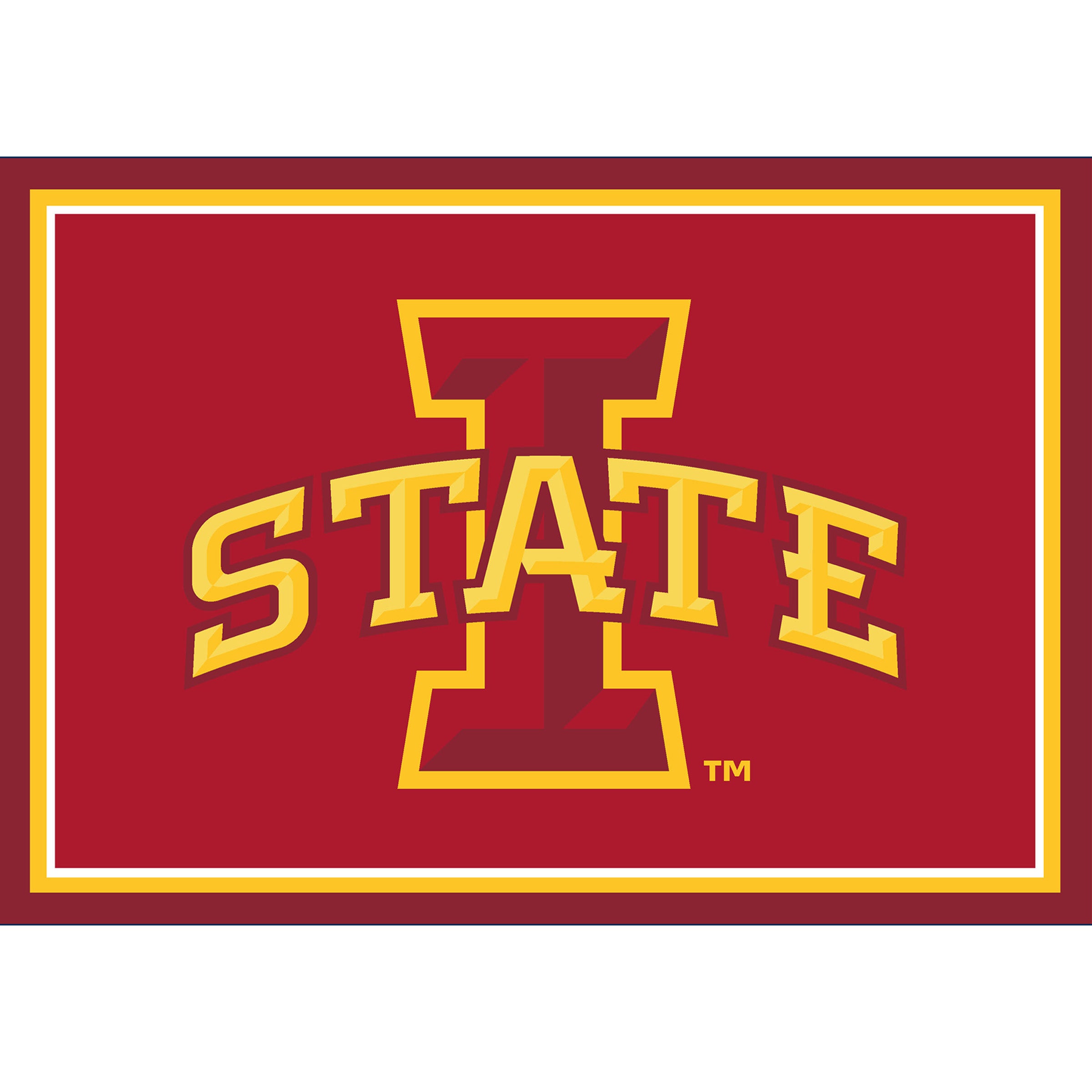 Ncaa Iowa State Cyclones Entry Mat And Area Rug 