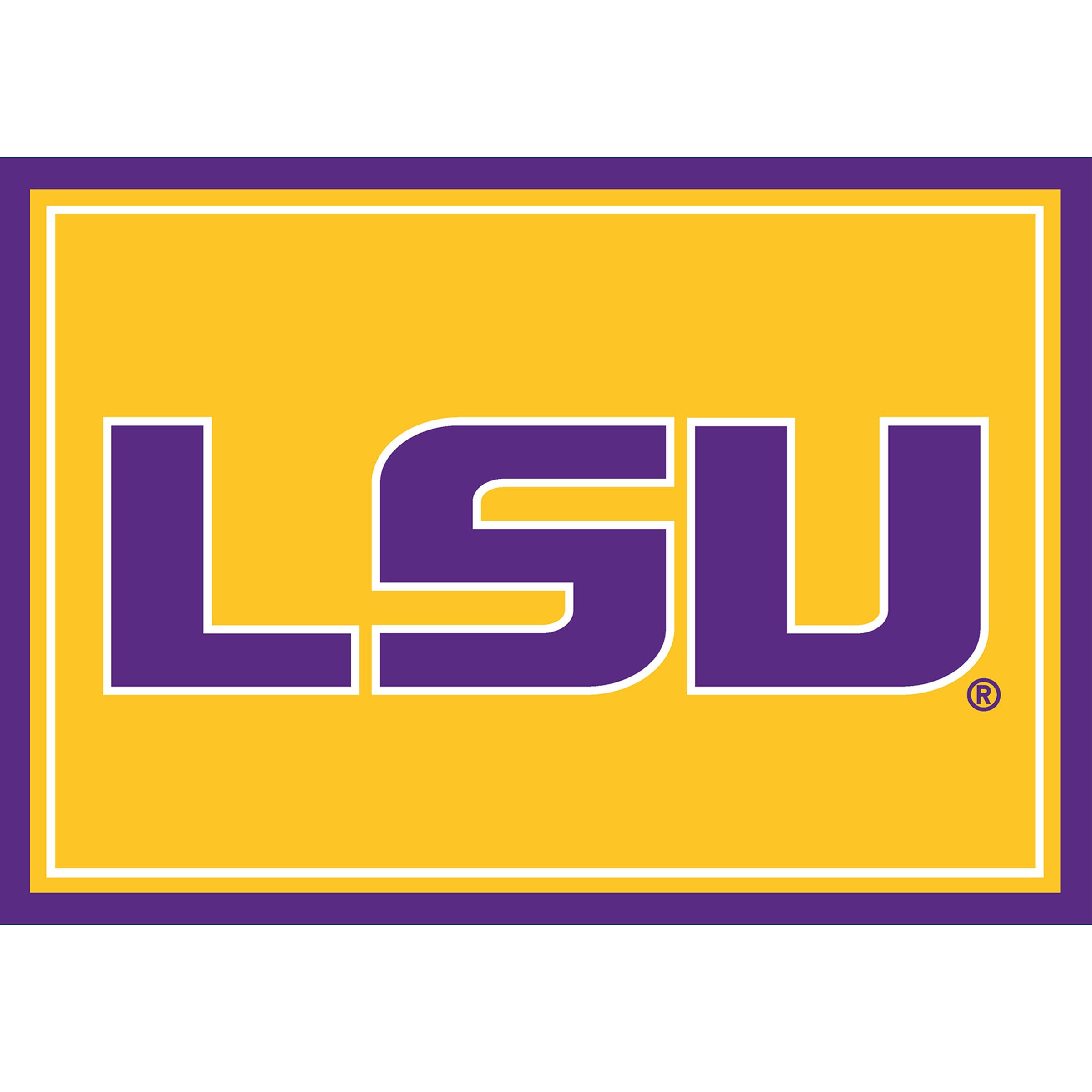 Ncaa Lsu Tigers Entry Mat And Area Rug 