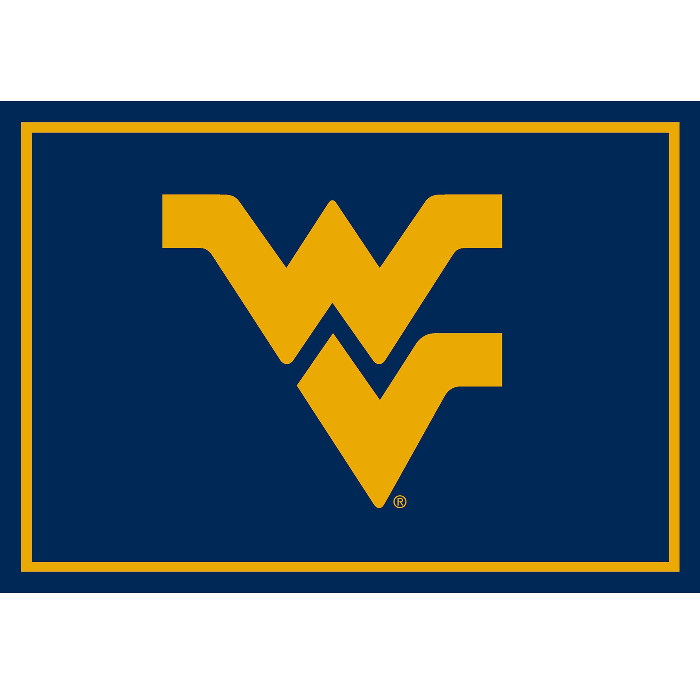 Ncaa West Virginia Mountaineers Entry Mat And Area Rug 
