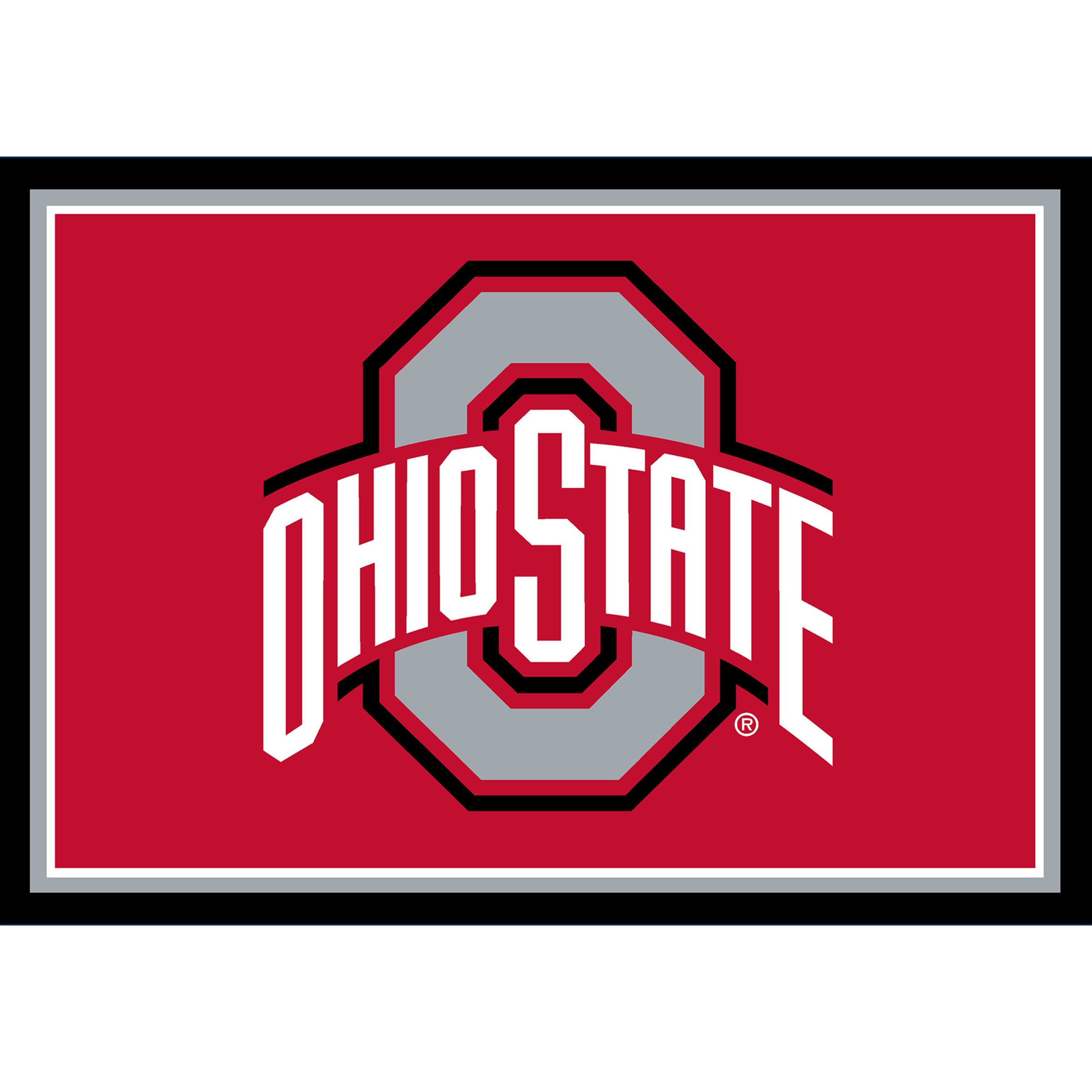 Ncaa Ohio State Buckeyes Entry Mat And Area Rug 