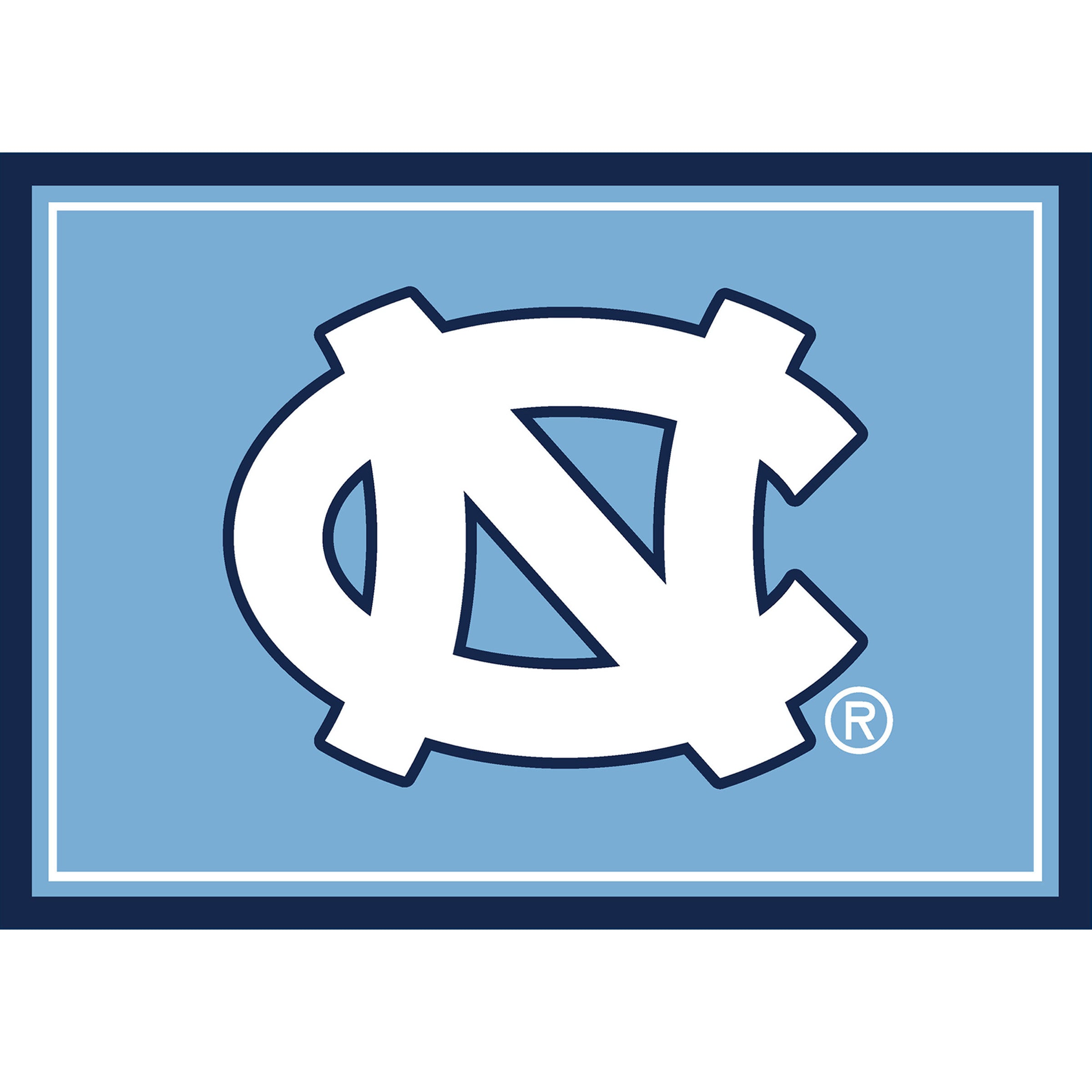 Ncaa North Carolina Tar Heels Entry Mat And Area Rug 