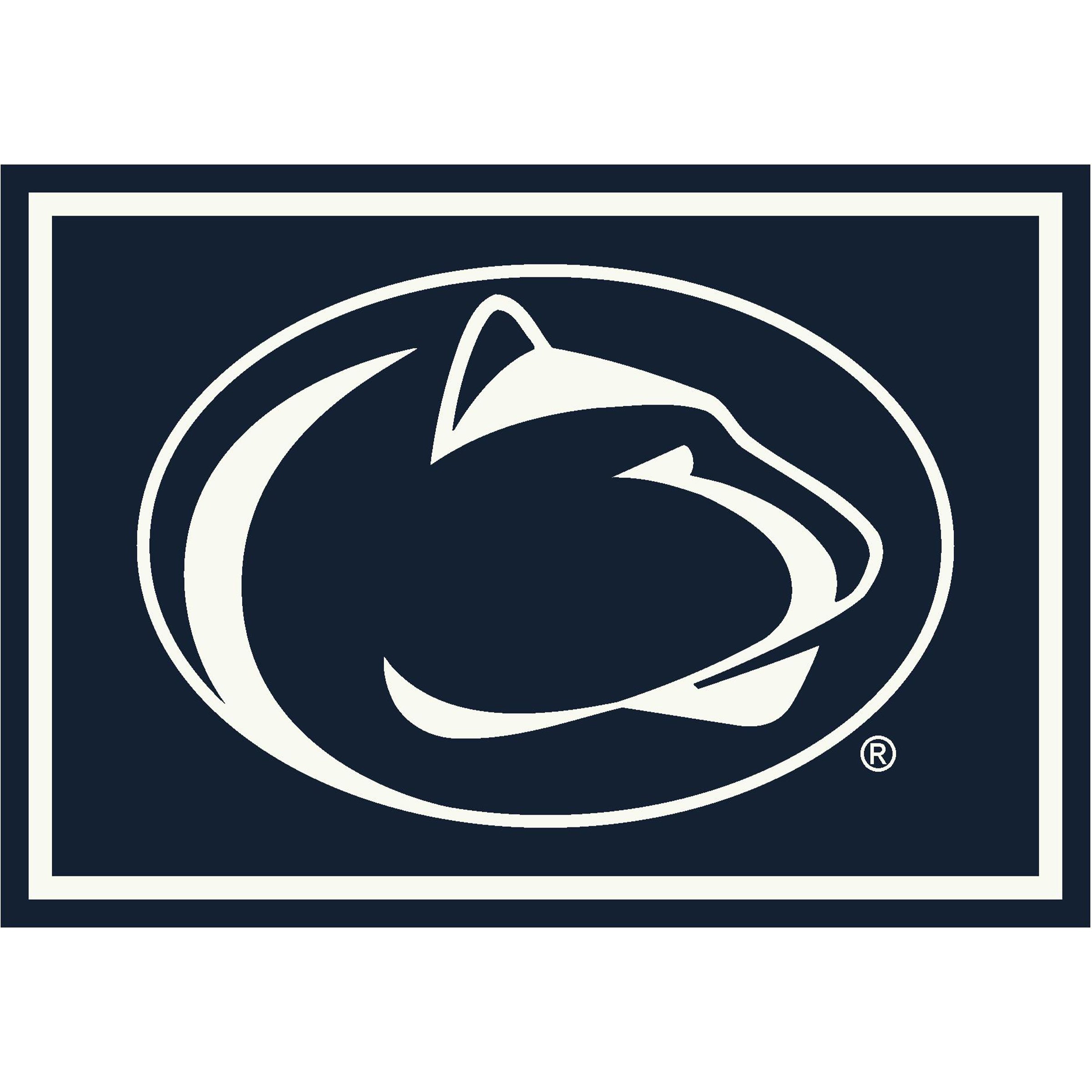 Ncaa Penn State Nittany Lions Team Logo Area Rug Spirit Design