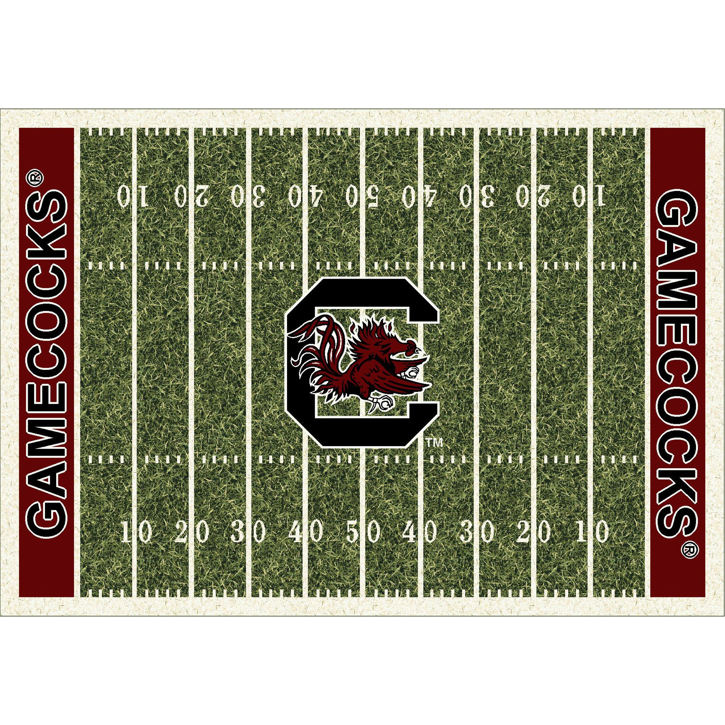Ncaa South Carolina Gamecocks Team Logo Area Rug Home-Field Design