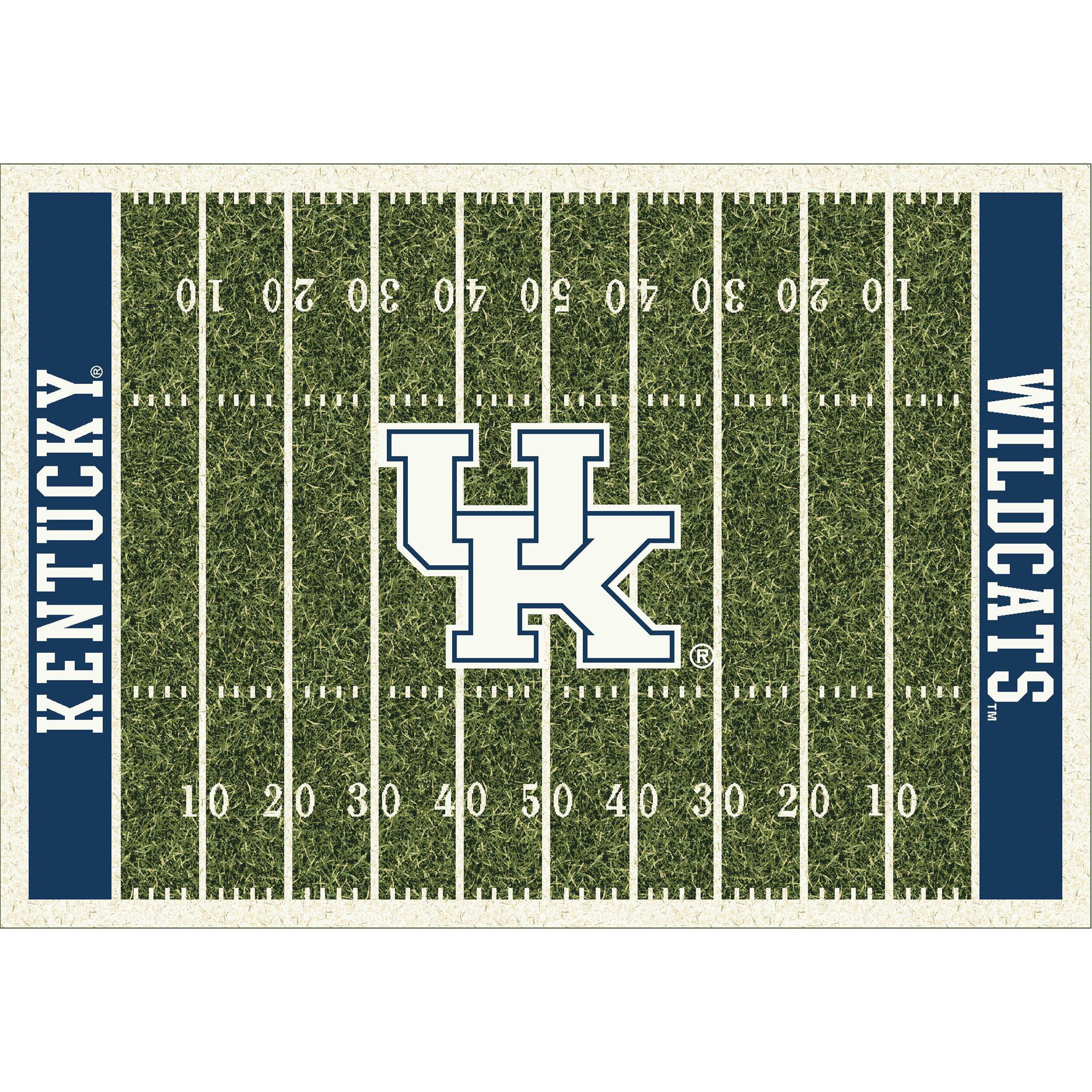 Ncaa Kentucky Wildcats Team Logo Area Rug Home-Field Design