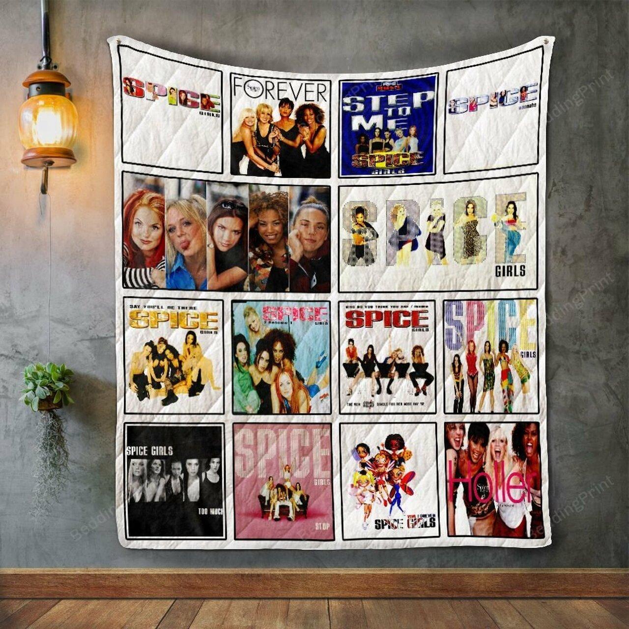 Spice G Album Co Quilt Blanket
