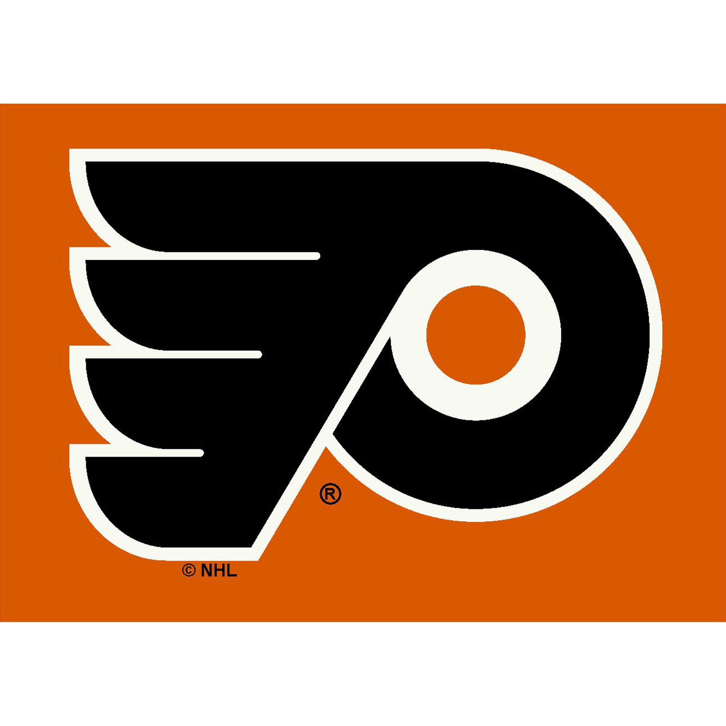 Nhl Philadelphia Flyers Team Logo Area Rug Spirit Design
