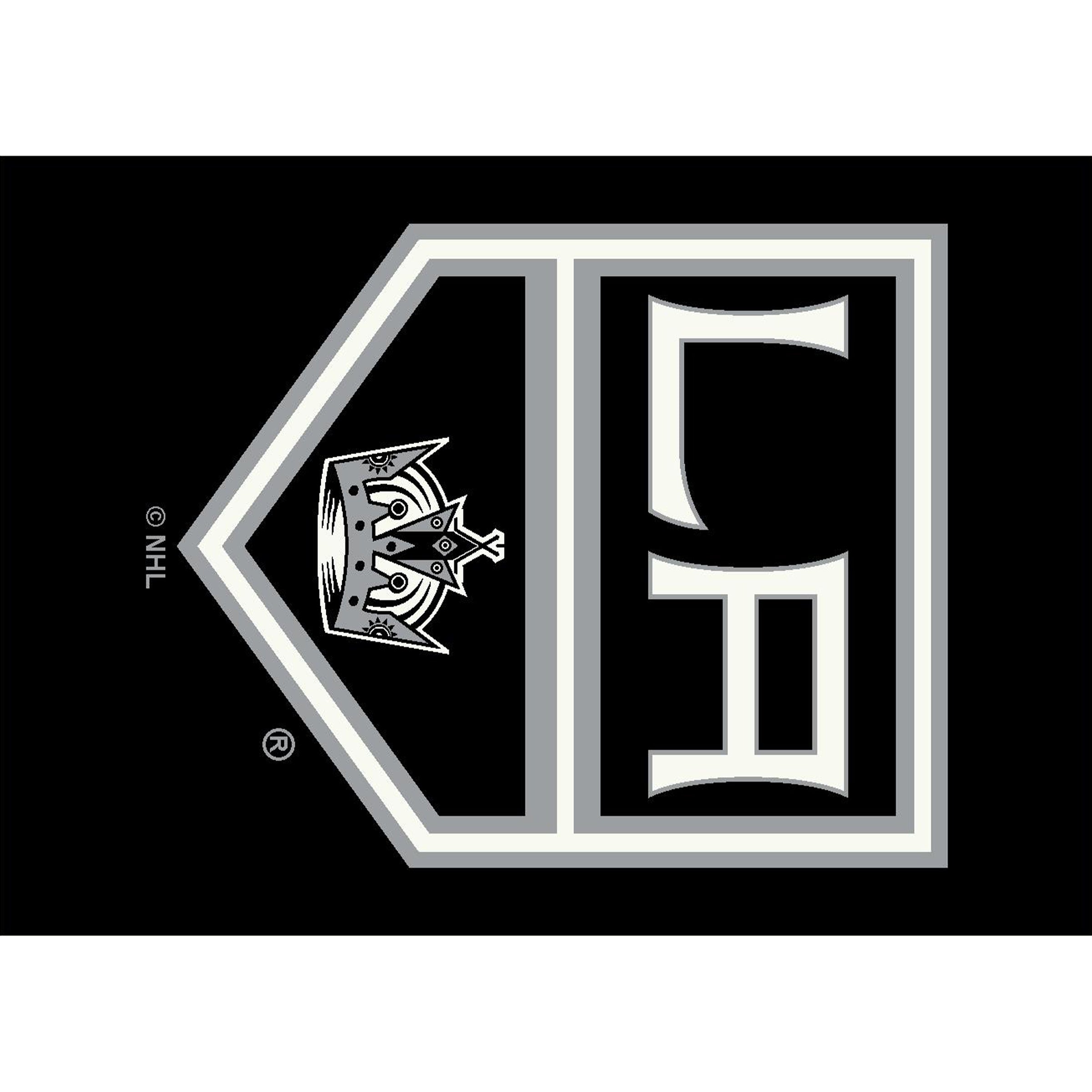 Nhl Los Angeles Kings Team Logo Area Rug Spirit Design