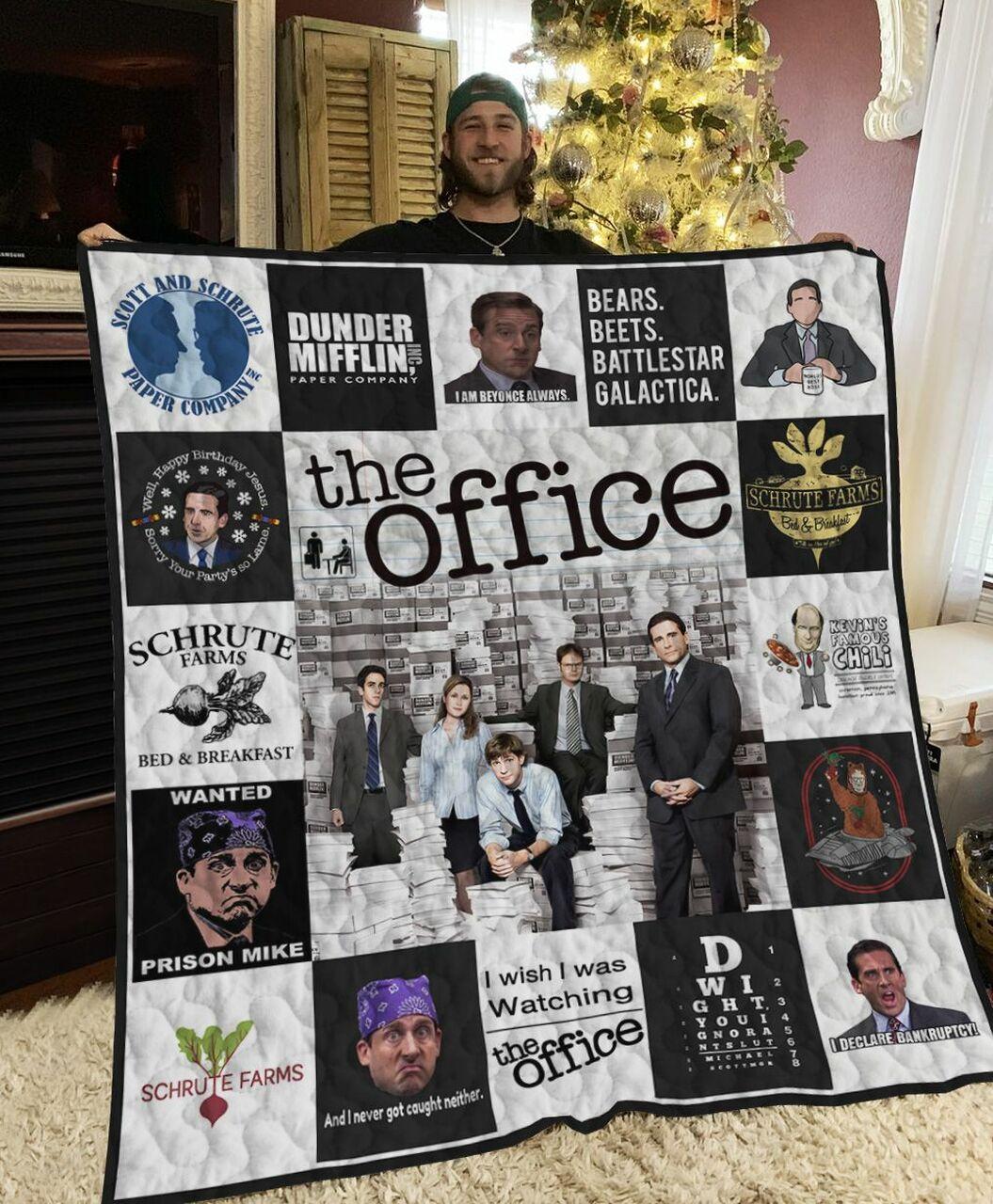The Officeter Quilt Blanket