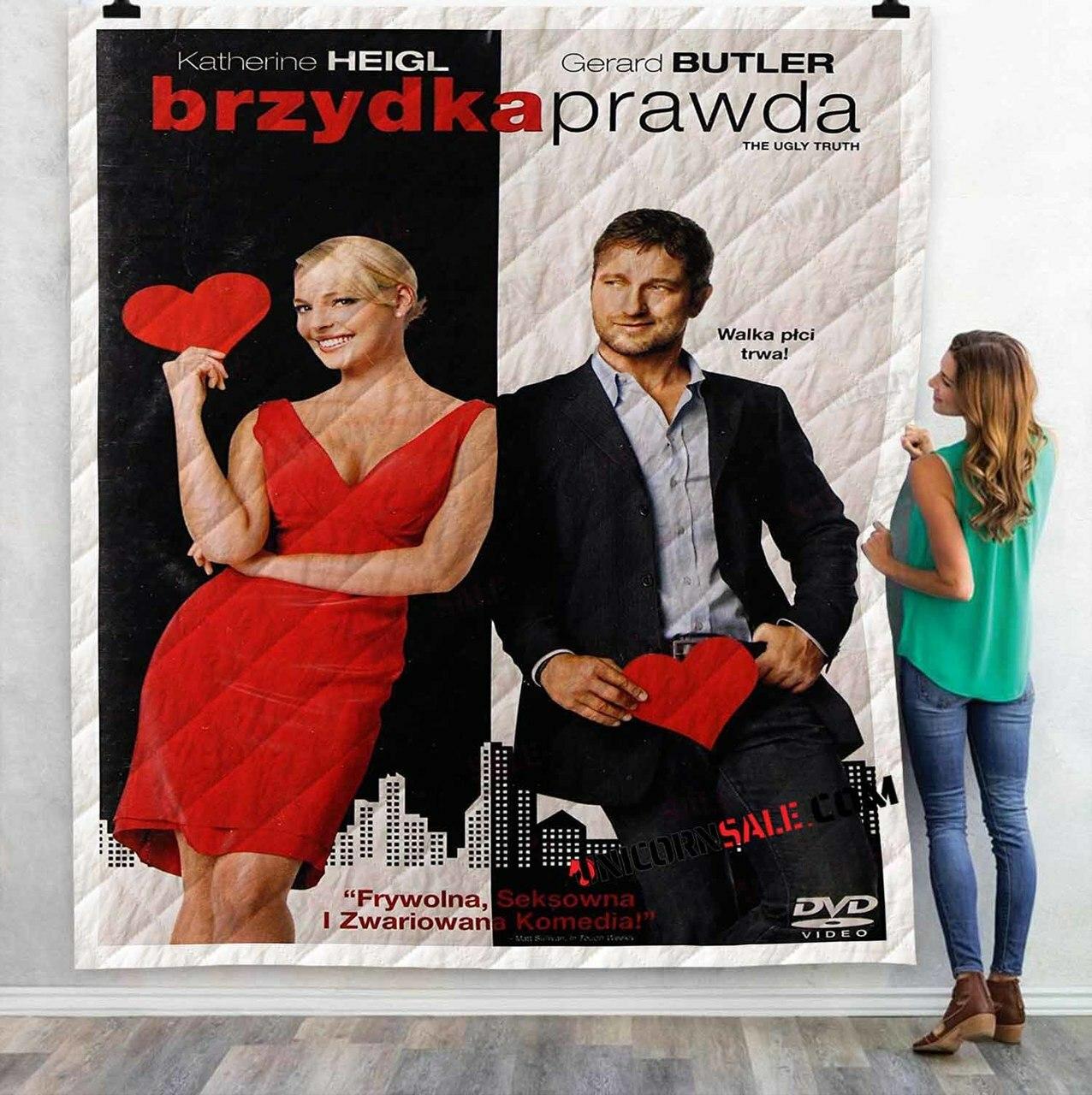 Netflix Movie The Ugly Truth D 3Dtomized onalized Quilt Blanket