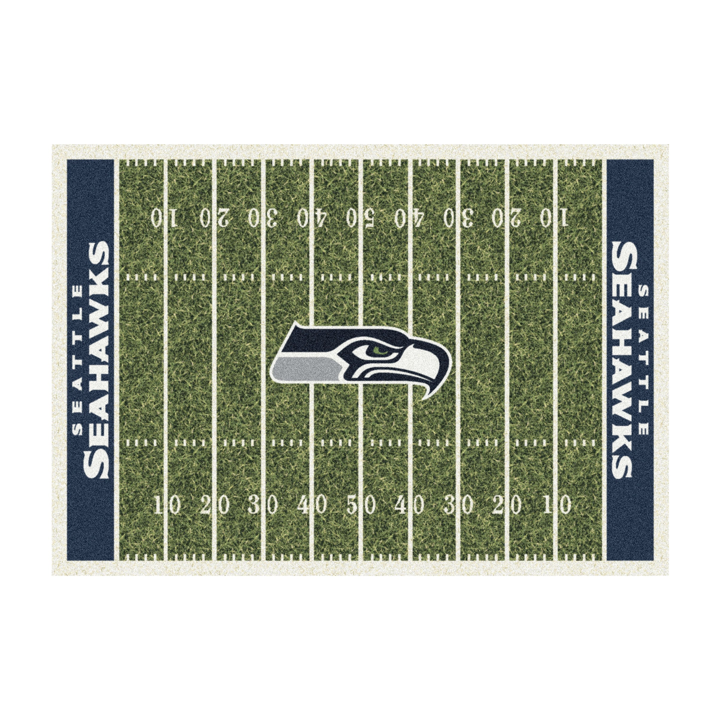 Nfl Seattle Seahawks Team Logo Area Rug Home-Field Design