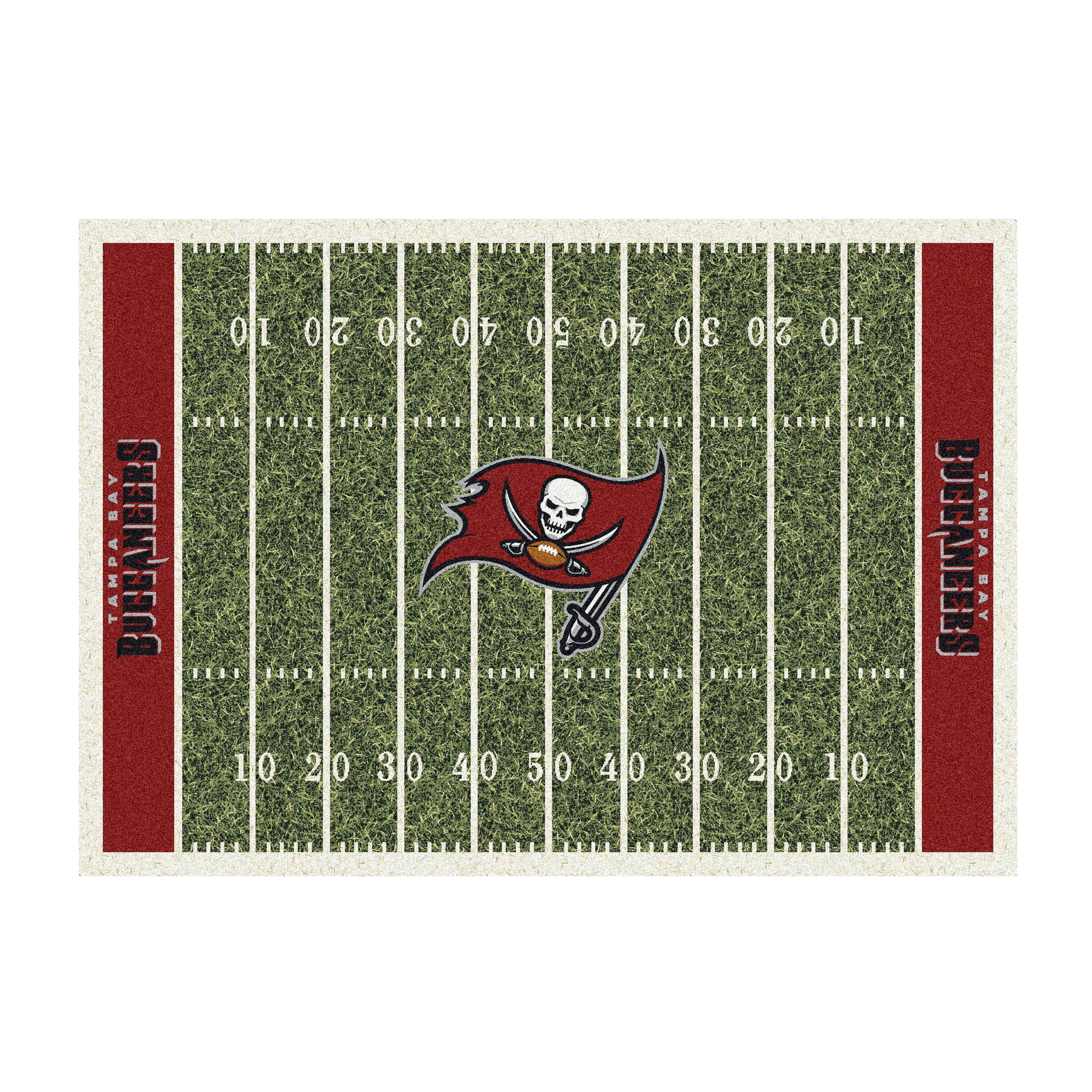 Nfl Tampa Bay Buccaneers Team Logo Area Rug Home-Field Design