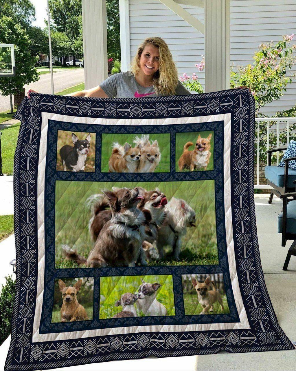 Chihuahua Me And Myt Fri Quilt Blanket Dhc020120695Td