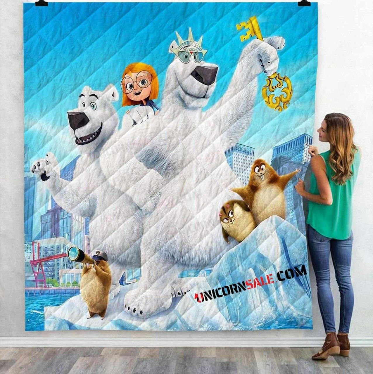 Movie Norm Of The North To The Kingdom V 3Dtomized onalized Quilt Blanket