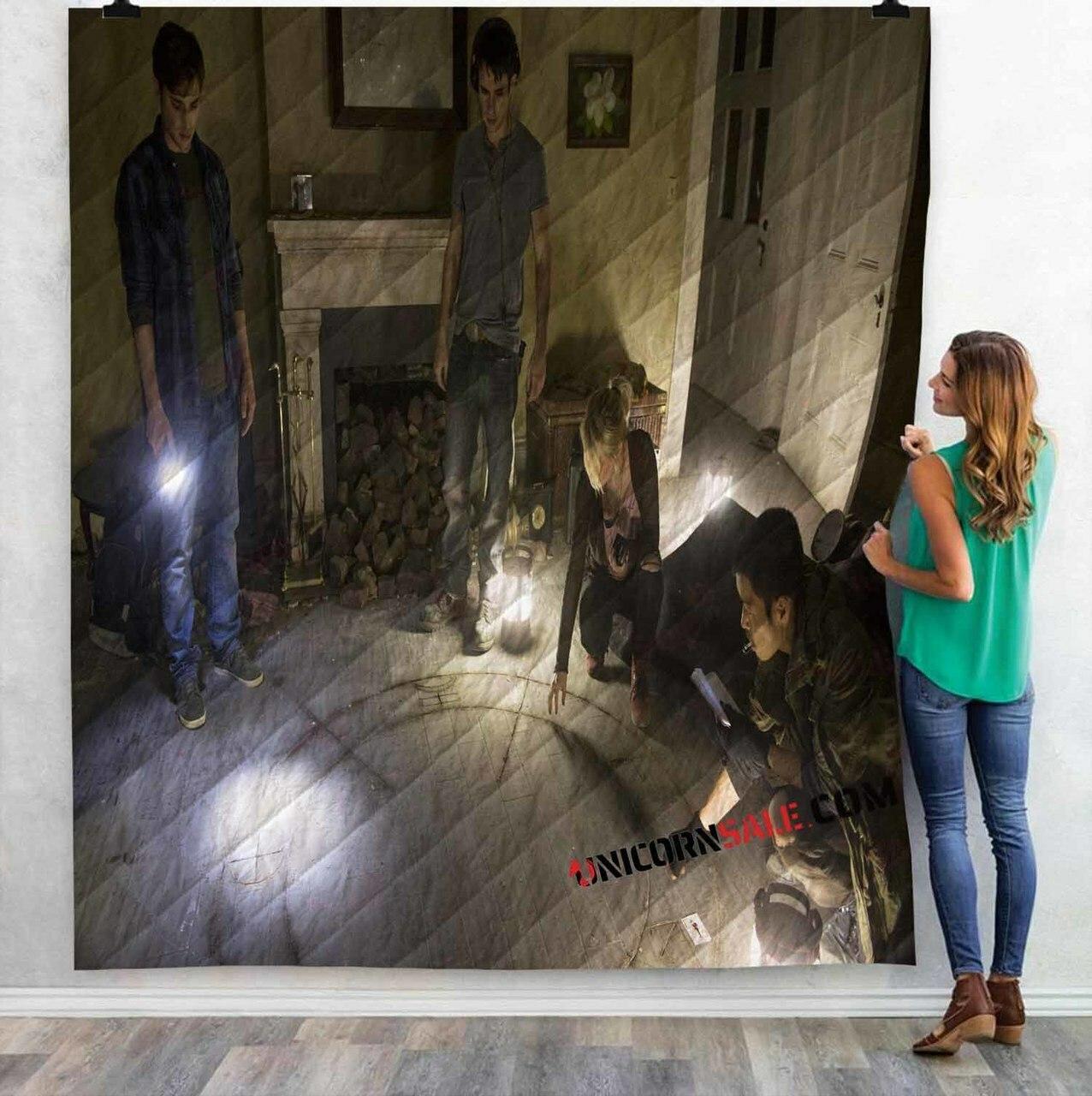 Movie Demonic N 3Dtomized onalized Quilt Blanket