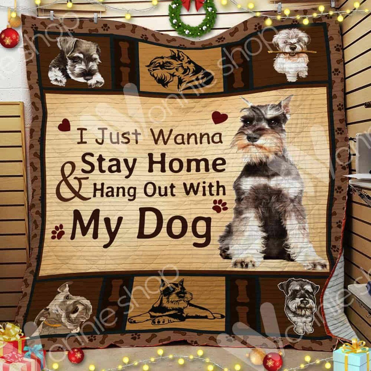 Miniatuchnauzer Dog Quilt Blanket Dhc0602728Td