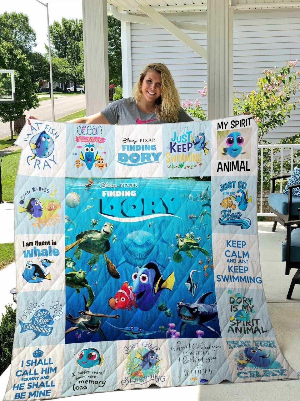 Finding Dory Blanket Ha0911 Quilt