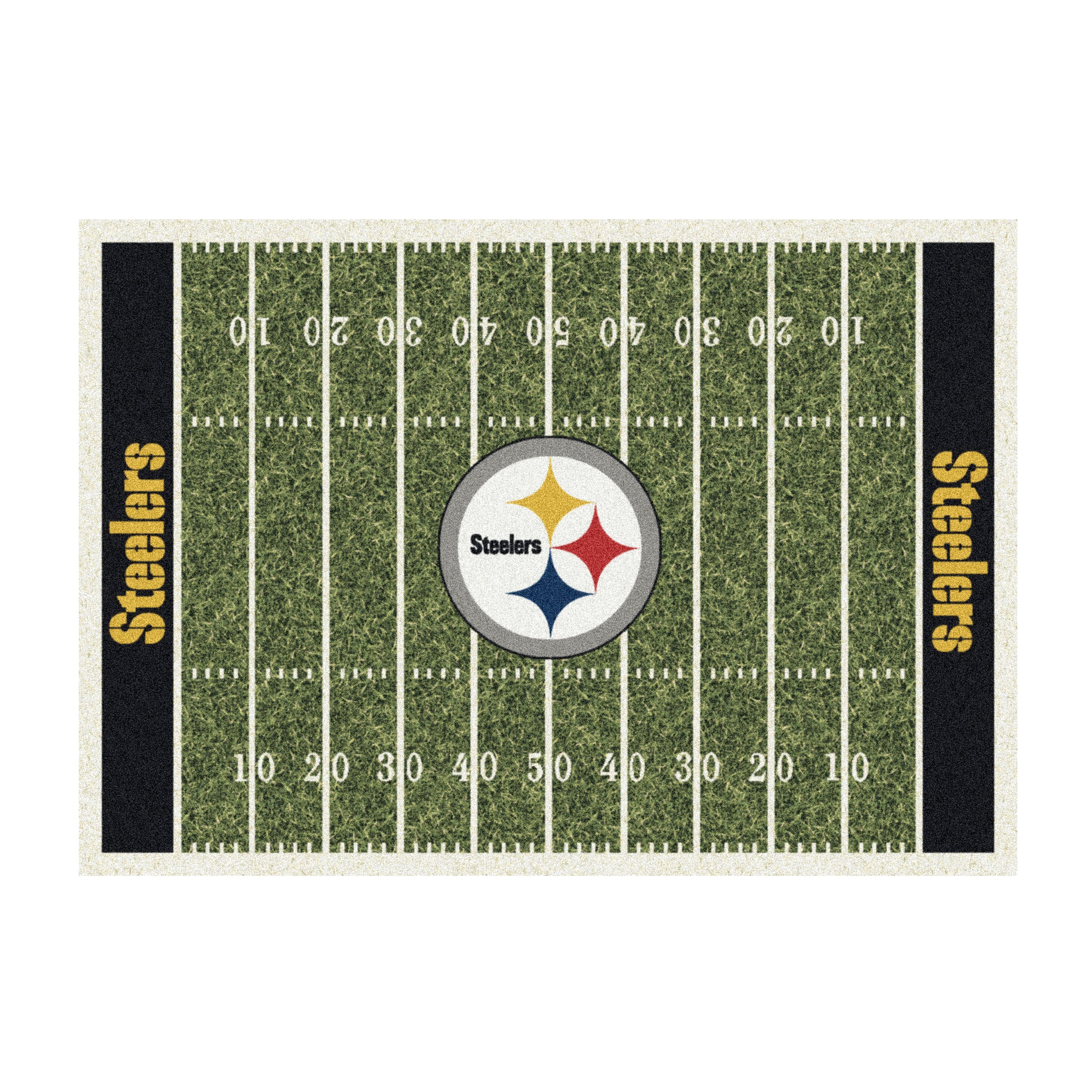 Nfl Pittsburgh Steelers Team Logo Area Rug Home-Field Design
