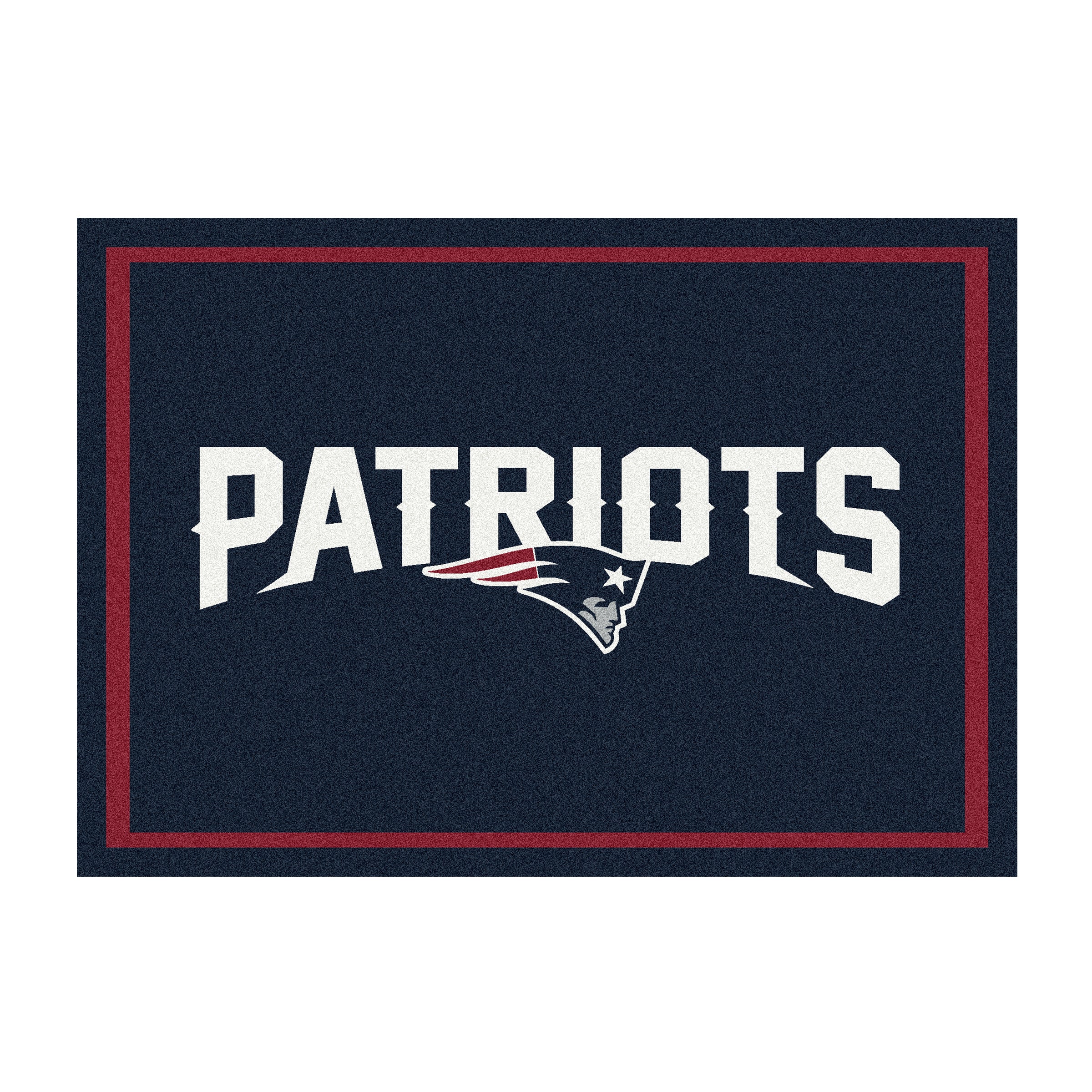 Nfl New England Patriots Team Logo Area Rug Spirit Design