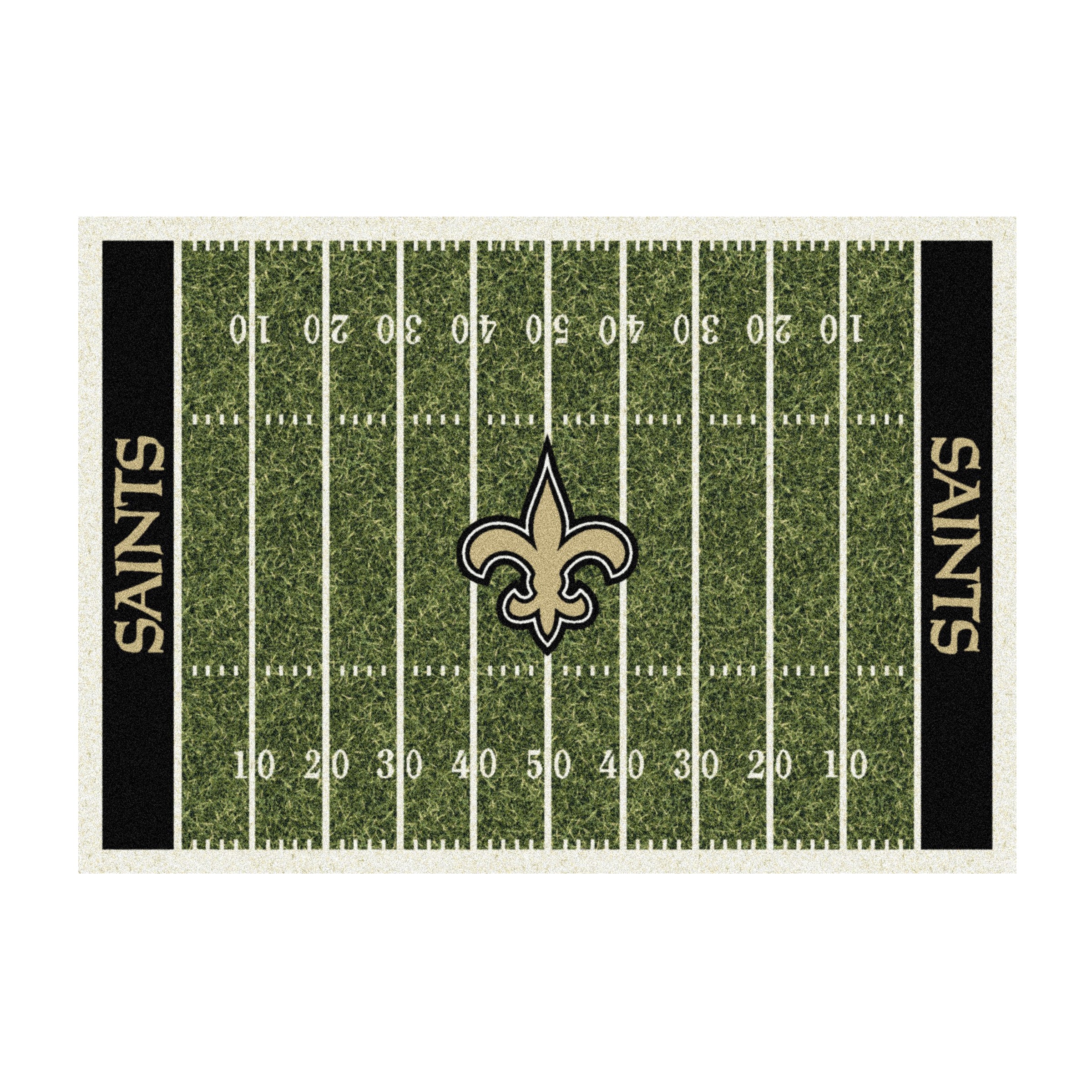 Nfl New Orleans Saints Team Logo Area Rug Home-Field Design