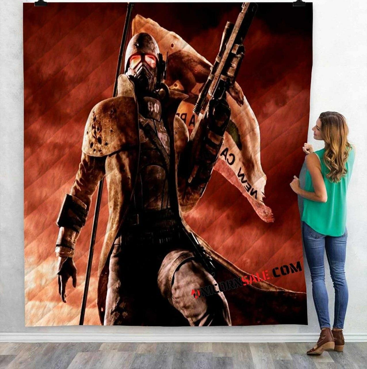 Ps3 Game Fallout New V V 3Dtomized onalized Quilt Blanket