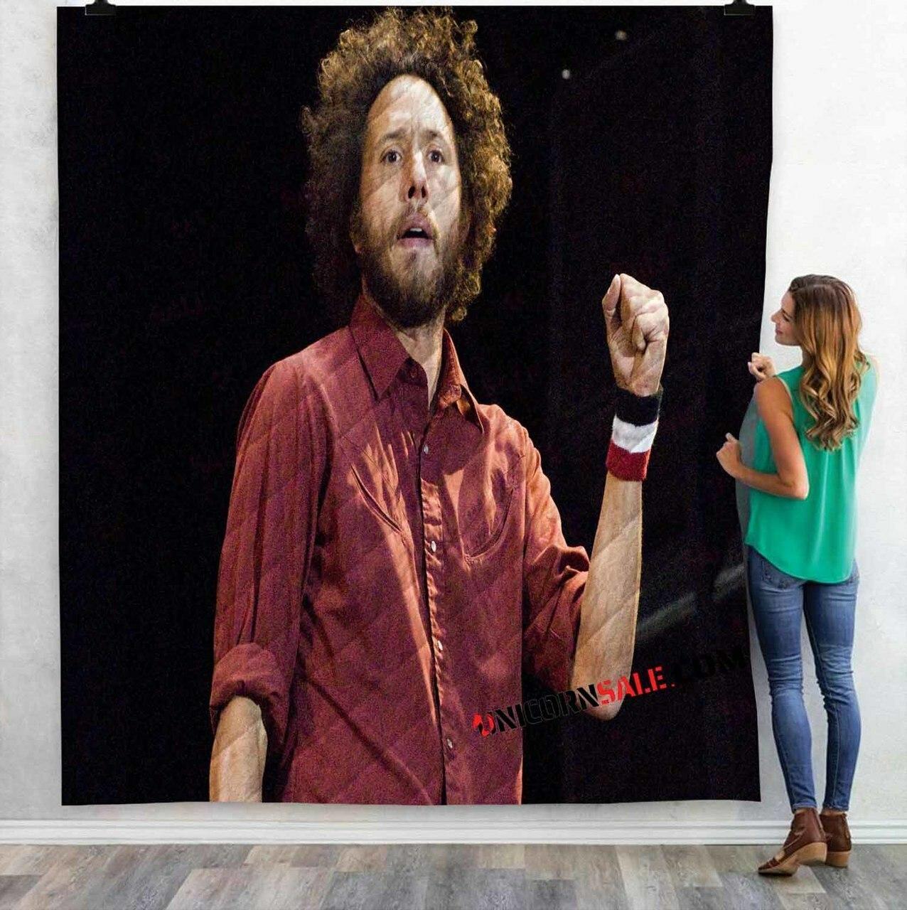 Fa Rapper Zack De La Rocha N 3Dtomized onalized Quilt Blanket