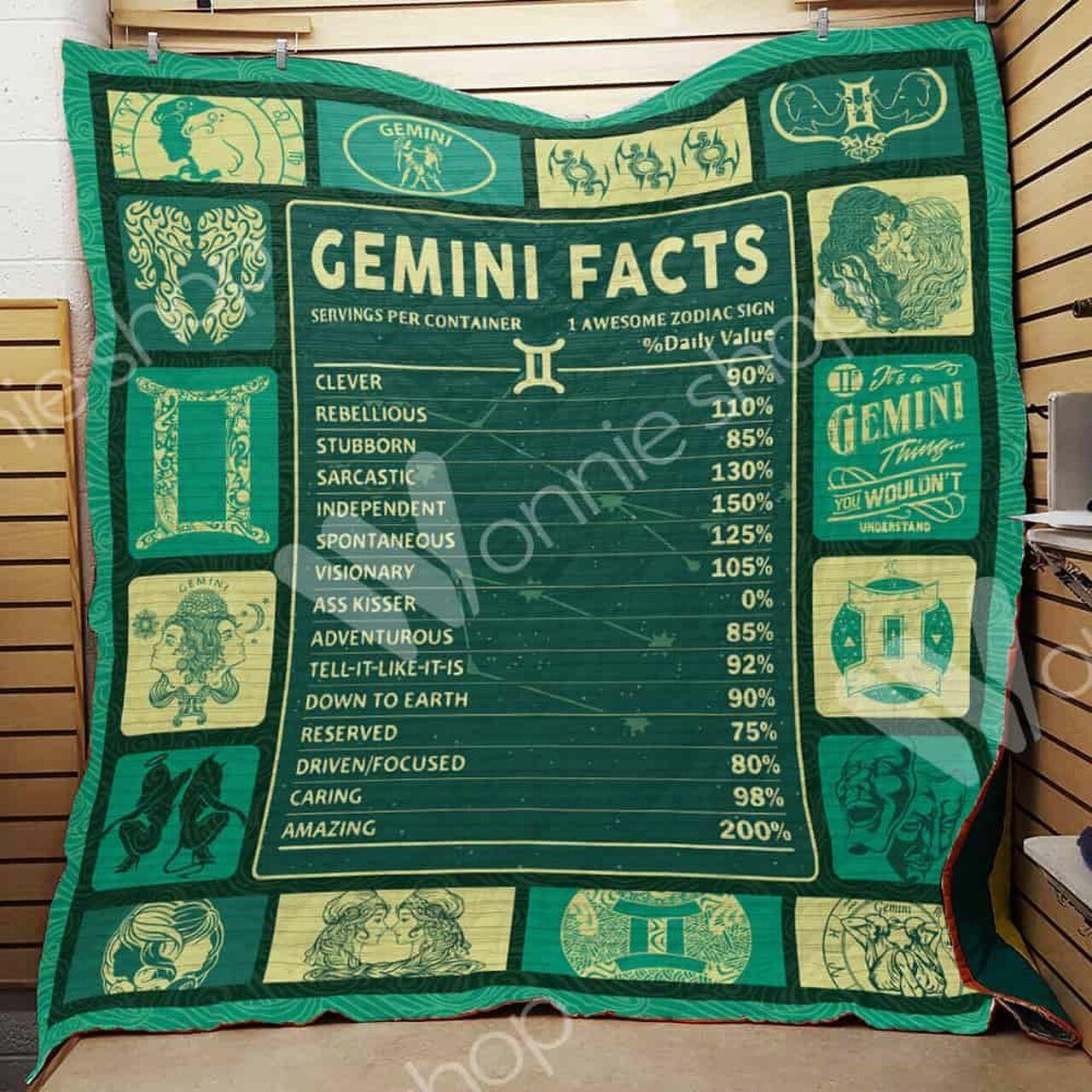 Gemini Hco Quilt Blanket Dhc03021438Td