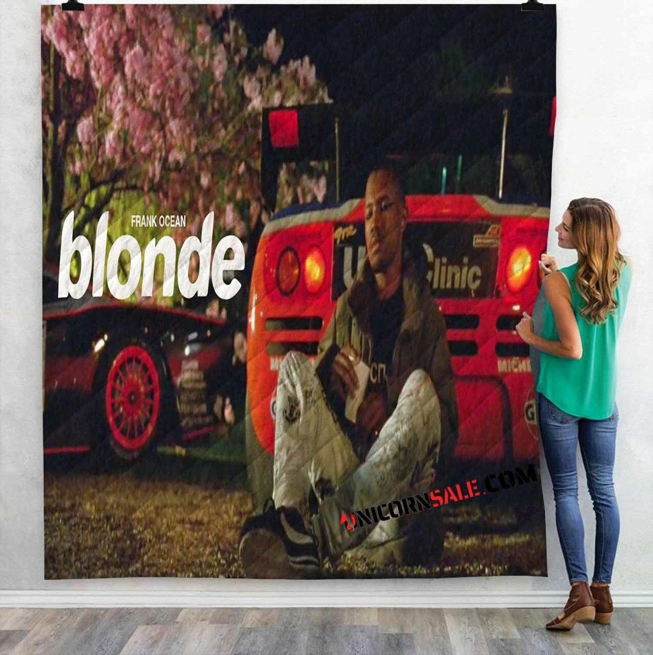 Fa Rapper Frank Ocean N 3Dtomized onalized Quilt Blanket