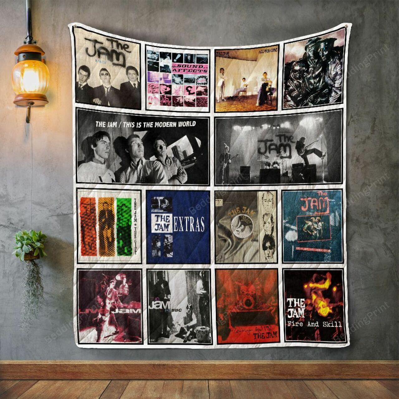 The Jam Album Co Quilt Blanket