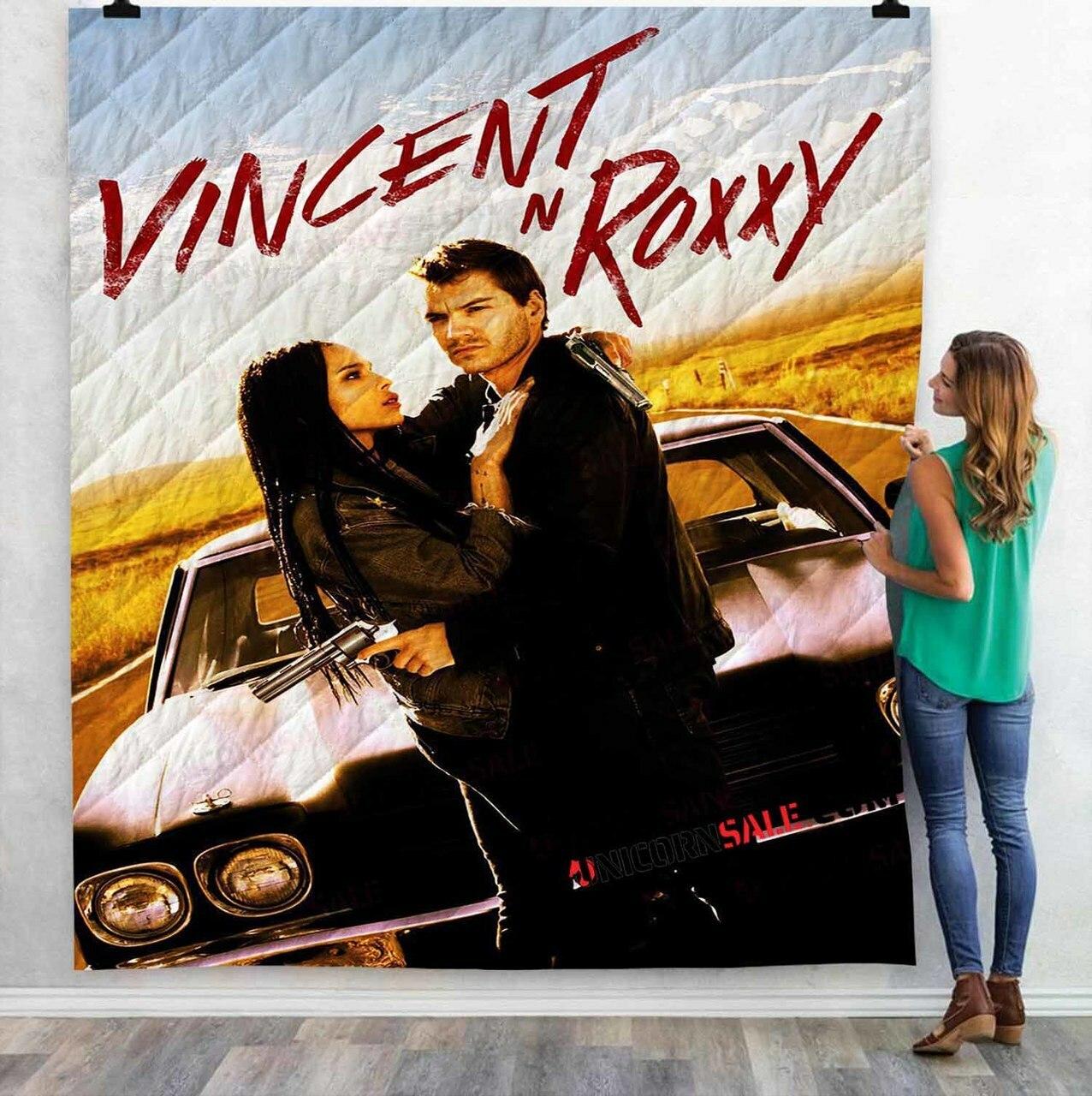 Netflix Movie Vincent N Roxxy D 3Dtomized onalized Quilt Blanket