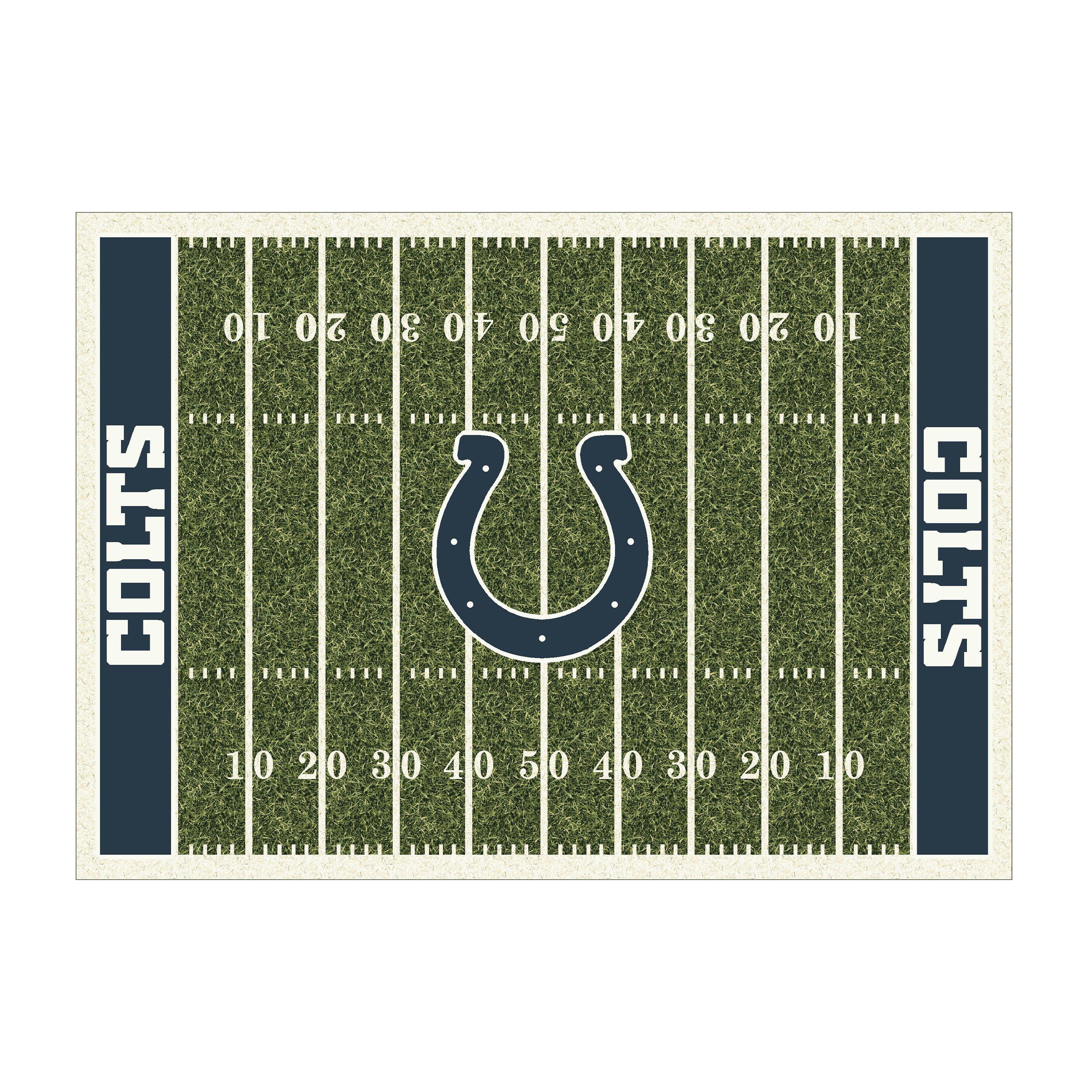 Nfl Indianapolis Colts Team Logo Area Rug Home-Field Design