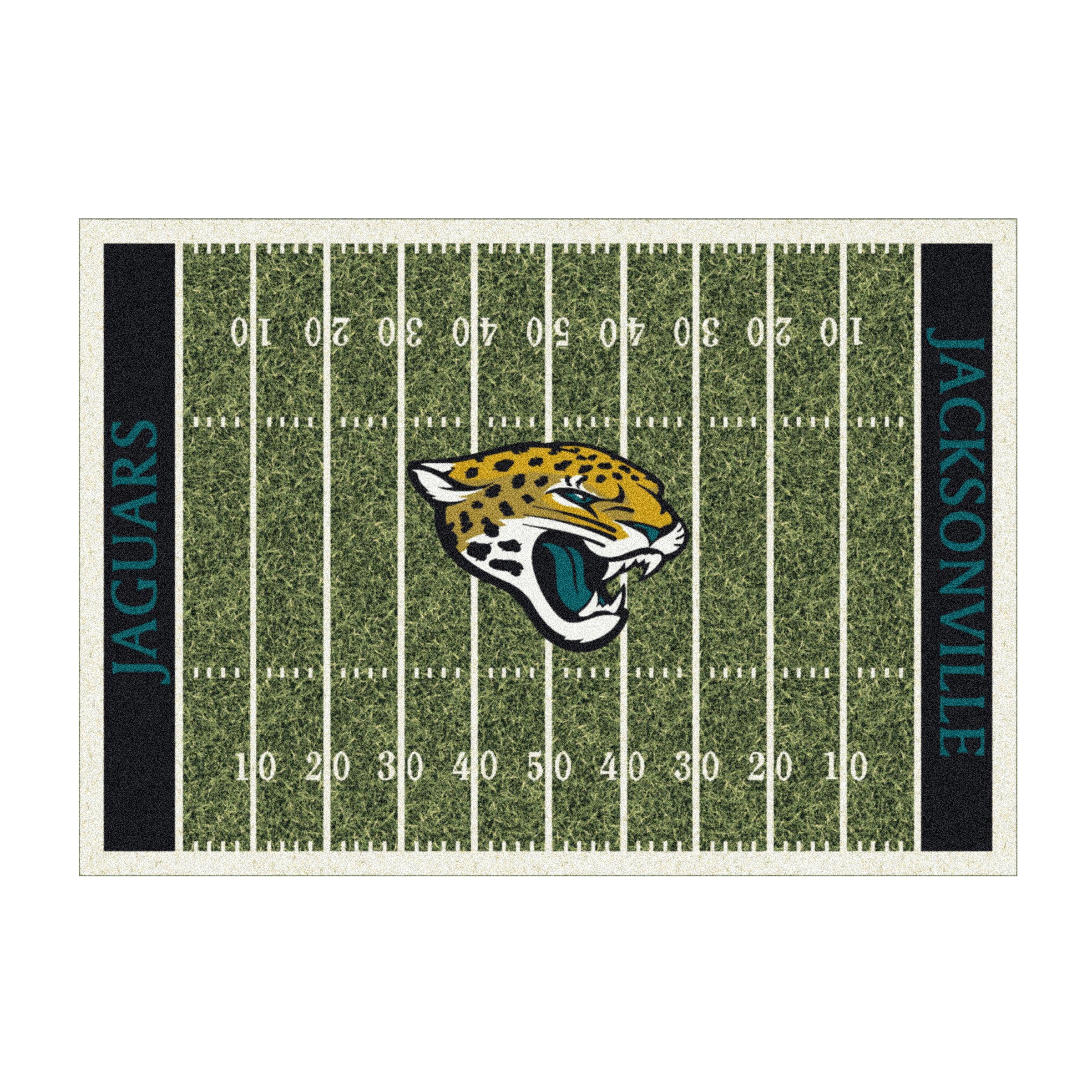 Nfl Jacksonville Jaguars Team Logo Area Rug Home-Field Design