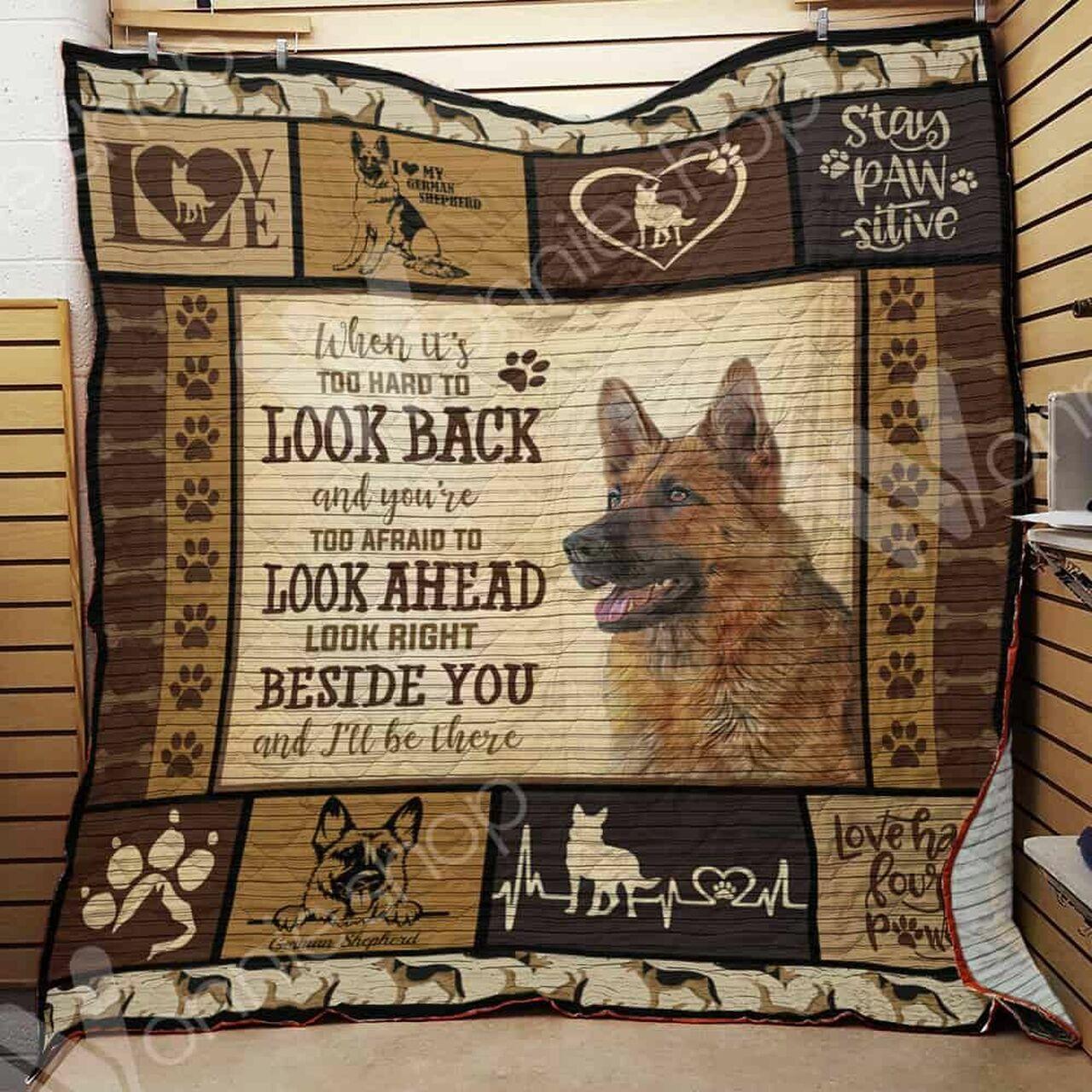 Germhepherd Dog Quilt Blanket Dhc06021375Td