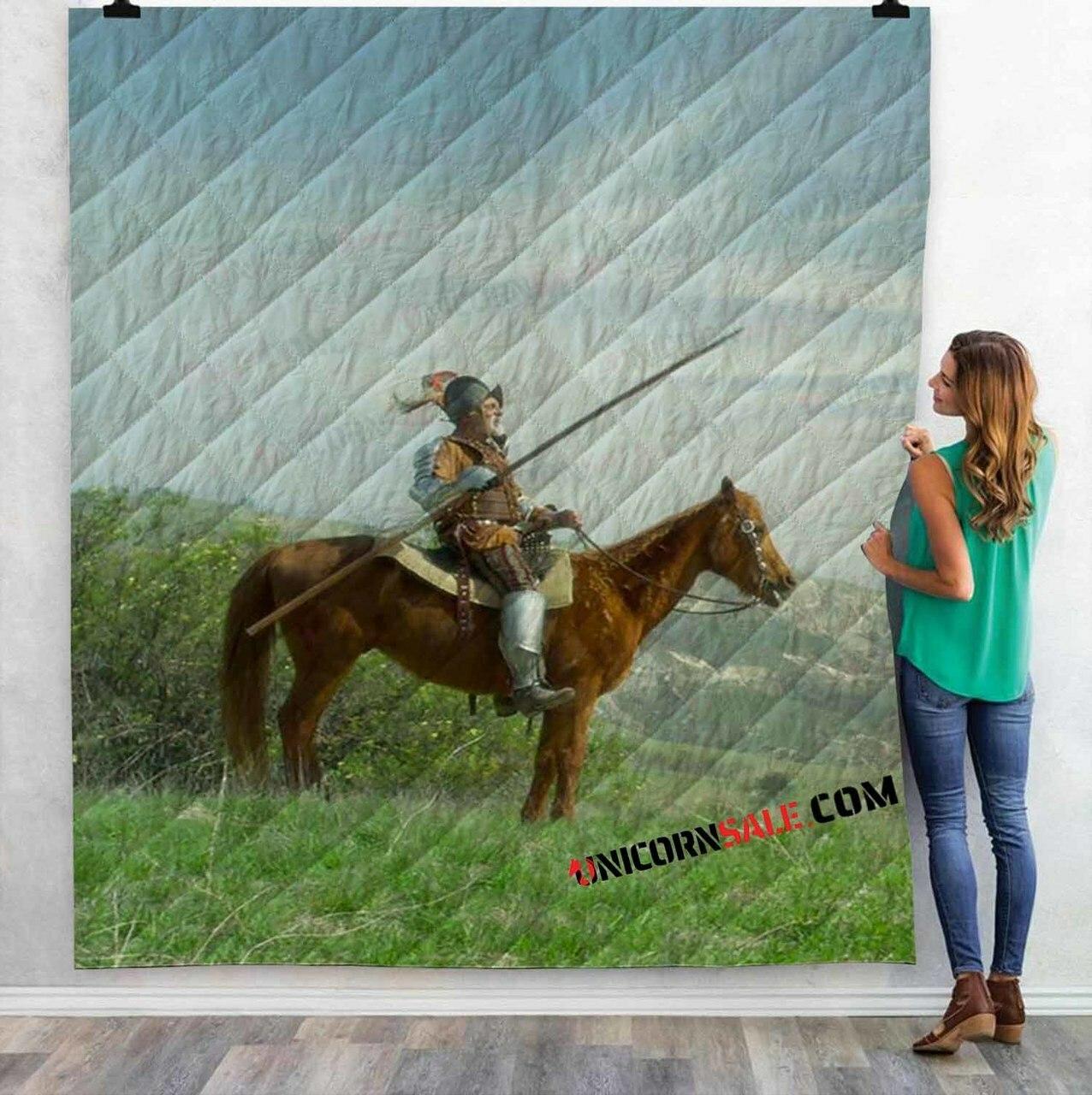 Movie Don Quixote The Ingen Gentleman Of La Mancha D 3Dtomized onalized Quilt Blanket
