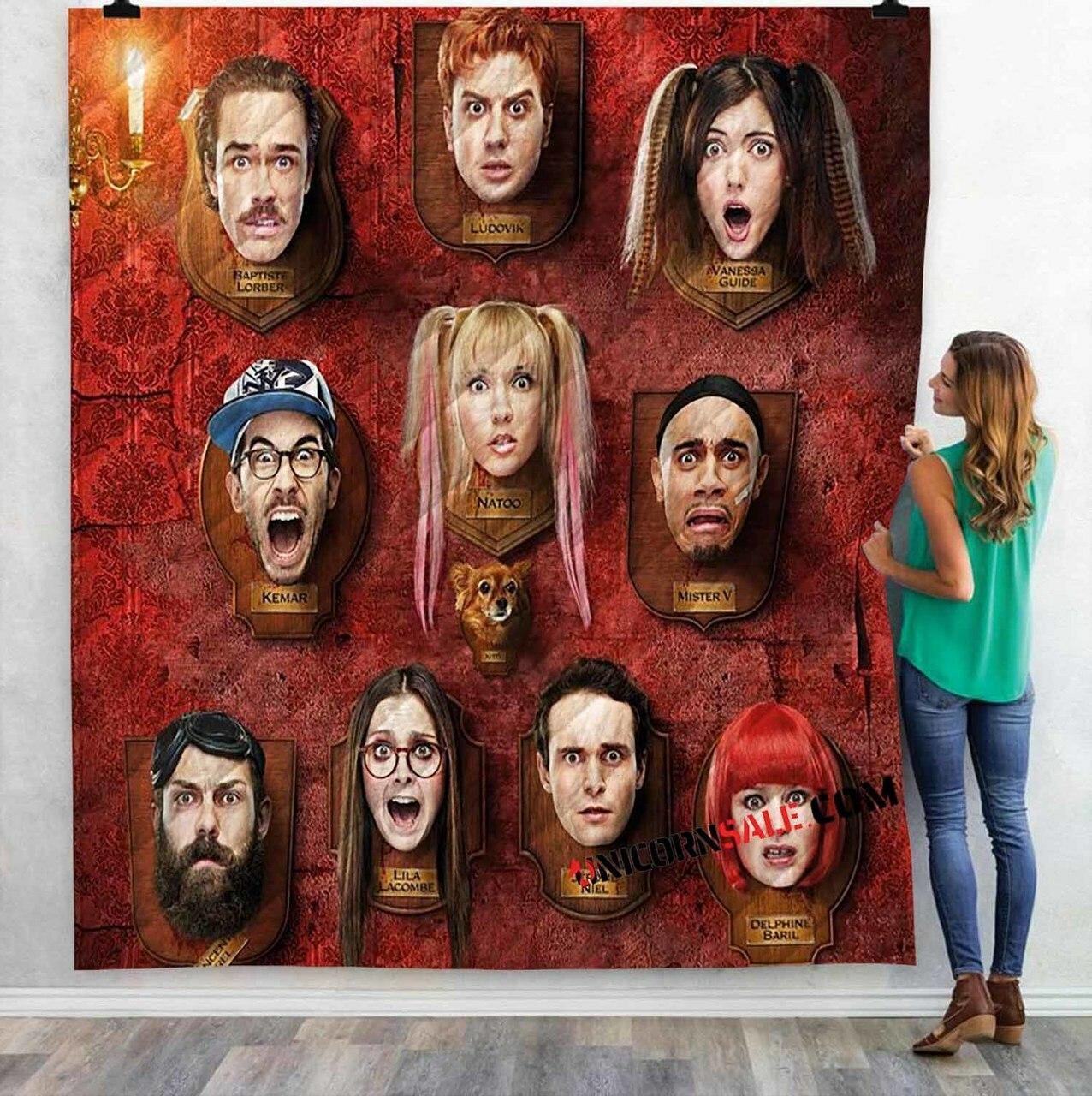 Netflix Movie The ion V 3Dtomized onalized Quilt Blanket