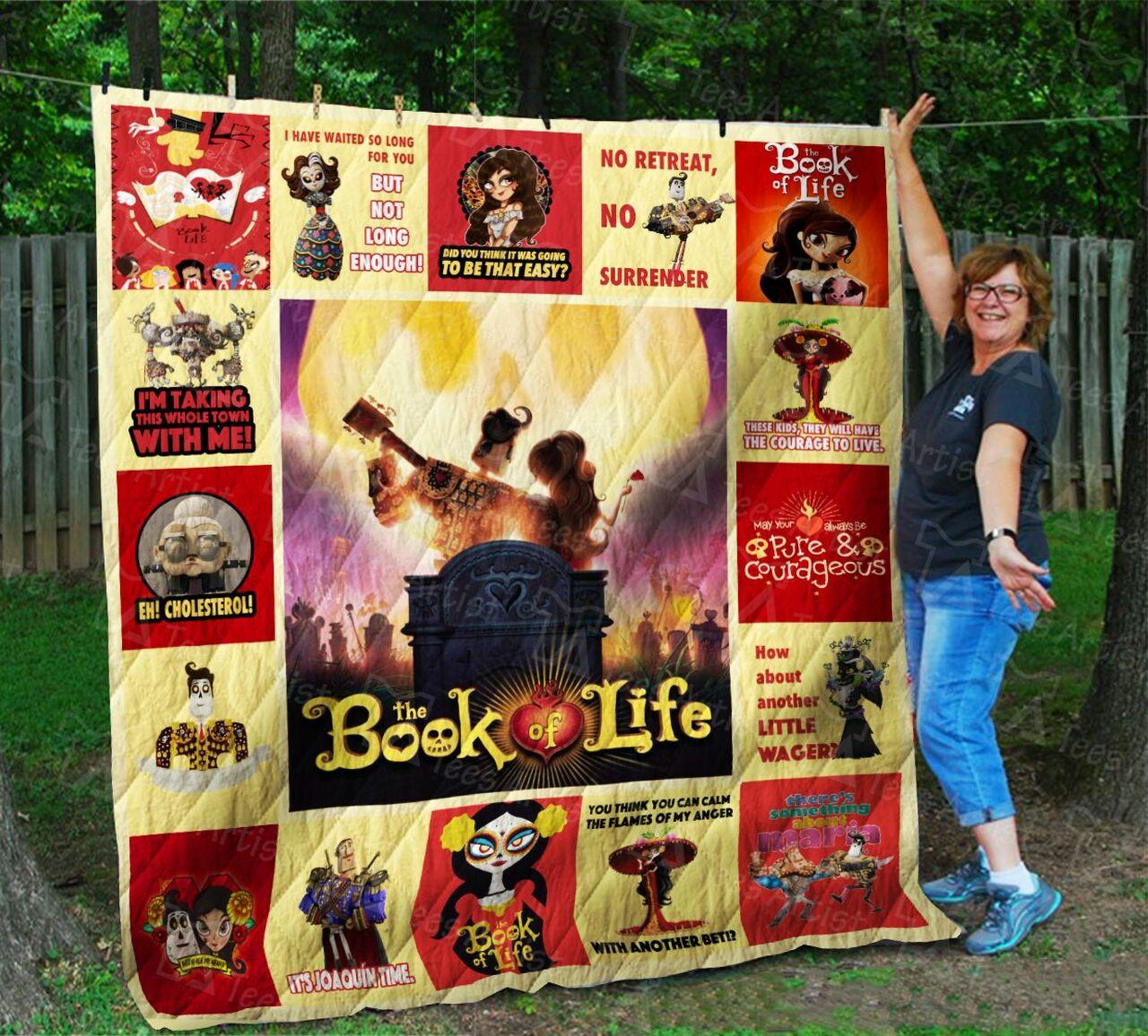 The Book Of Life Quilt Blanket