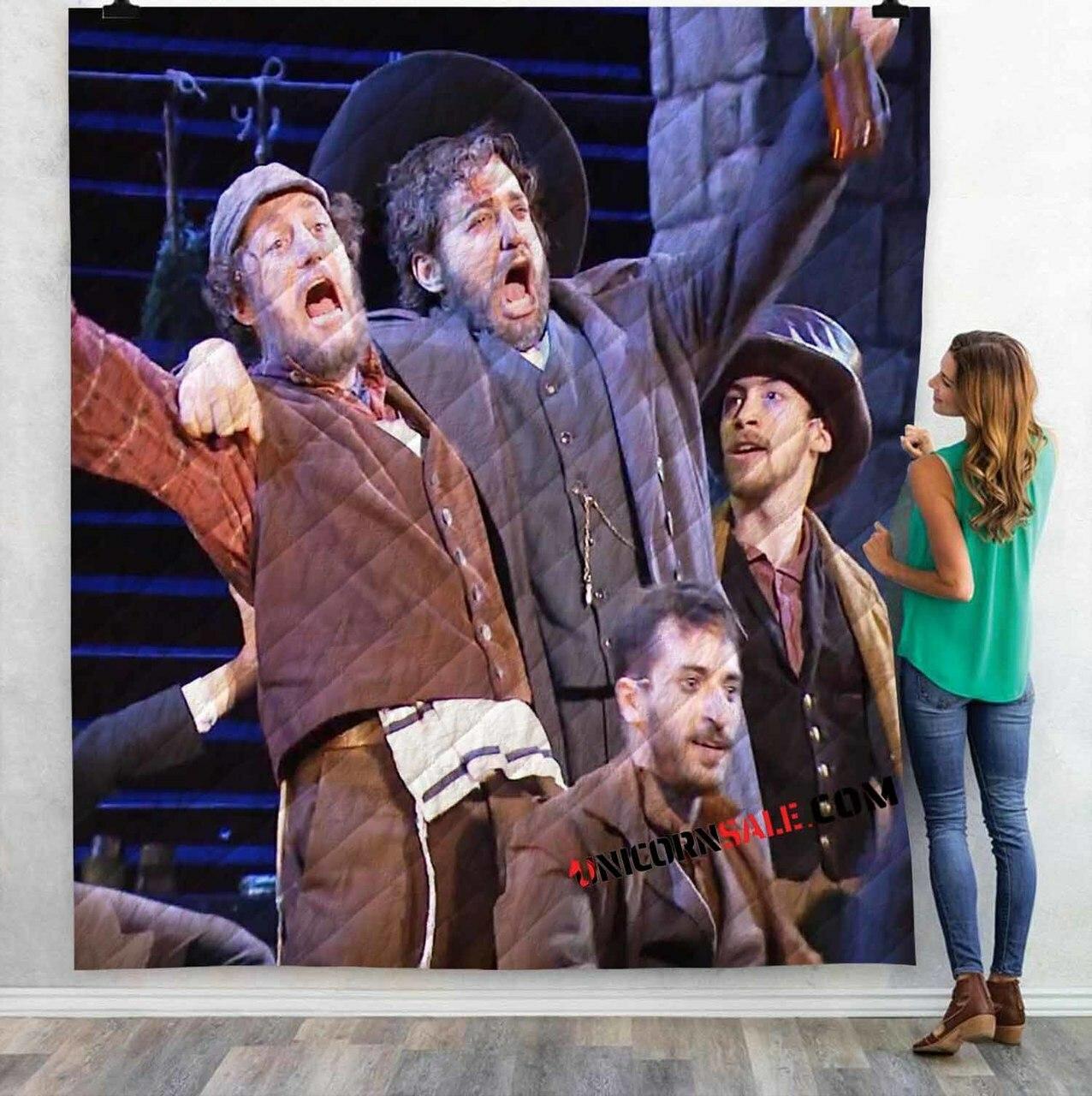 Fiddler On The Roof Broadwhow V 3Dtomized onalized Quilt Blanket